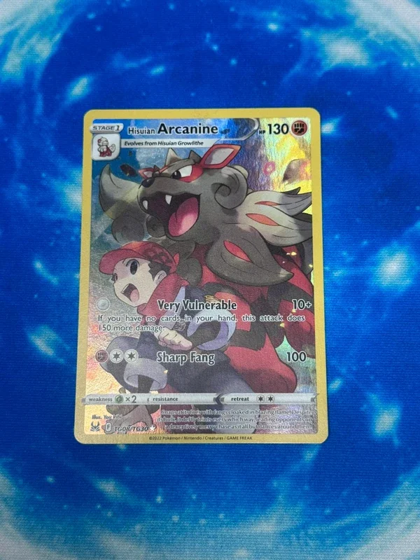 Hisuian Arcanine TG08/TG30 | Lost Origin Trainer Gallery | Near Mint Pokémon Card