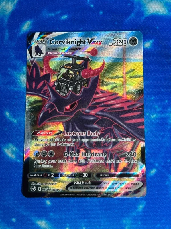 Corviknight VMAX TG19/TG30 Trainer Gallery Near Mint Pokémon Card