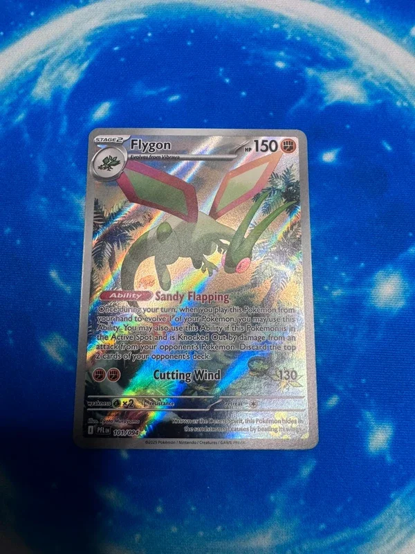 Flygon 101/094 Shiny Rare Pokemon Card Near Mint