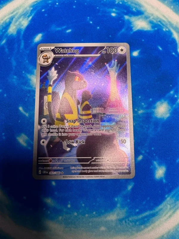 Watchog 097/086 Illustration Rare IR Chaos Rising Near Mint