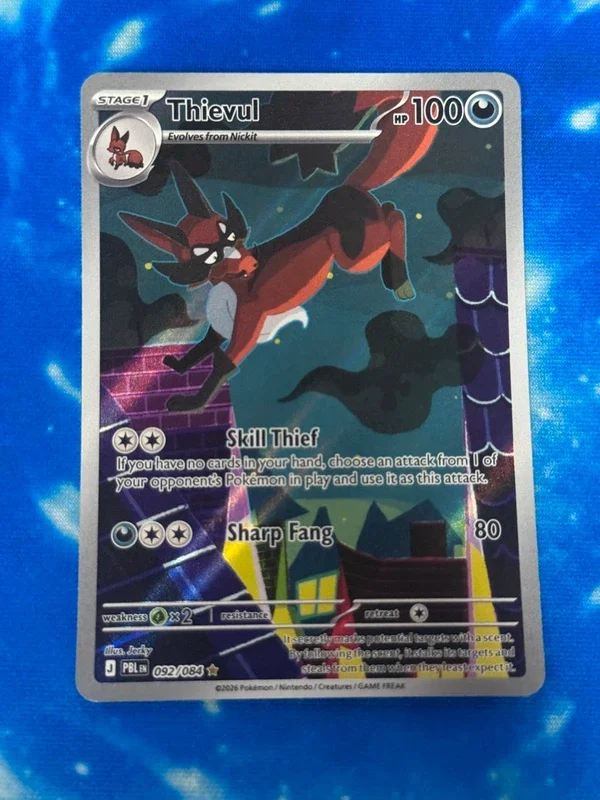 Thievul 092/084 Illustration Rare | ME05: Pitch Black | Near Mint
