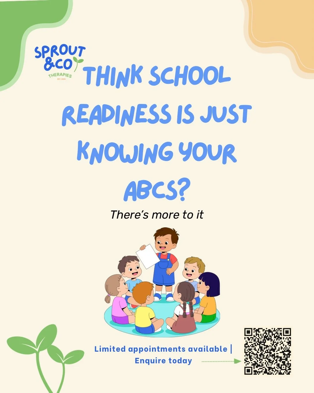 Term 4 is just around the corner, and for many families, that means school is getting closer!

But school readiness is about so much more than knowing your ABCs. 🌱

Starting school is a big transition, and there are lots of everyday skills that help