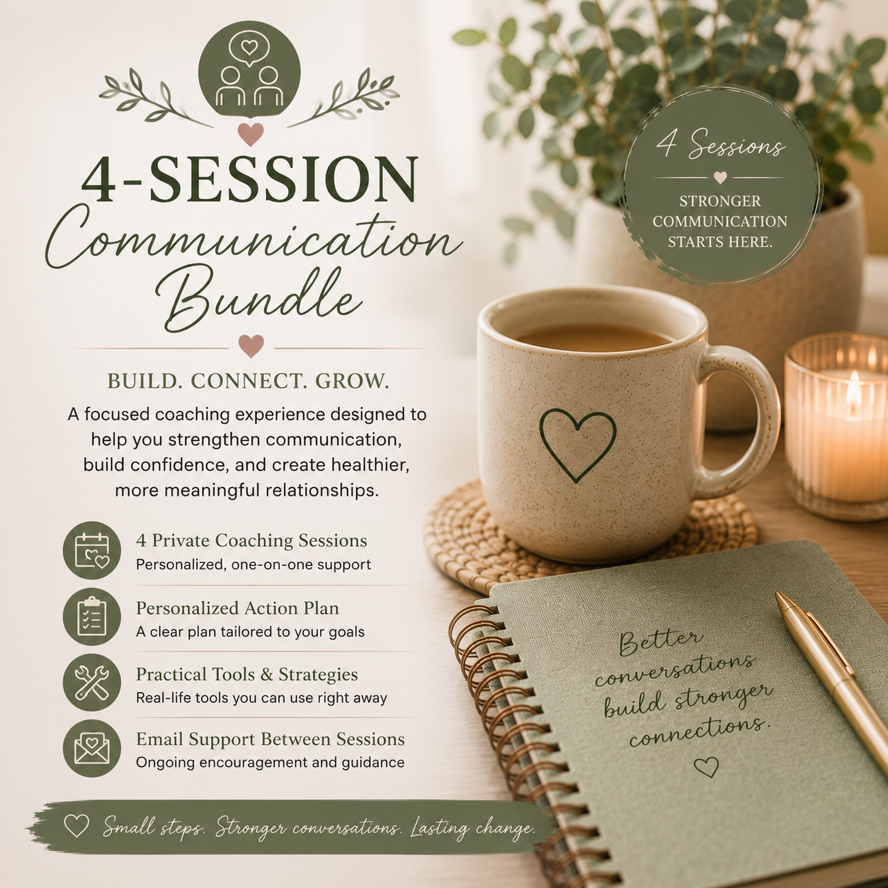 4 Coaching Sessions Package