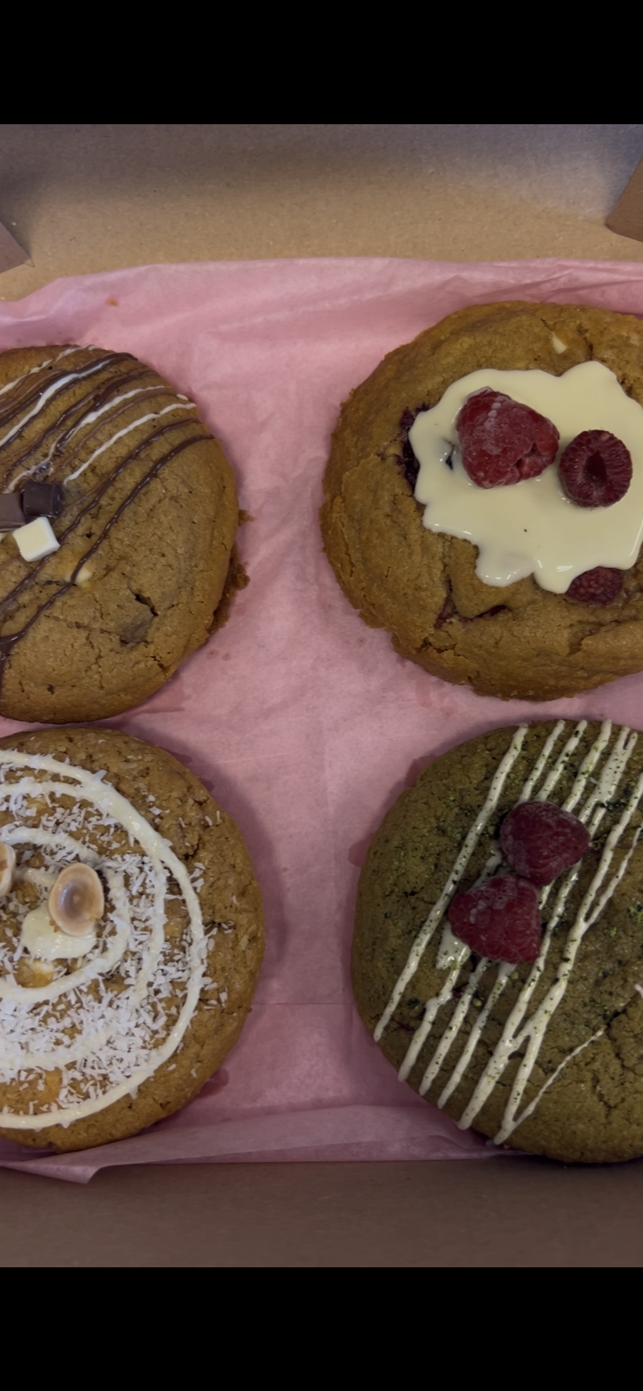Boite de 4 cookies