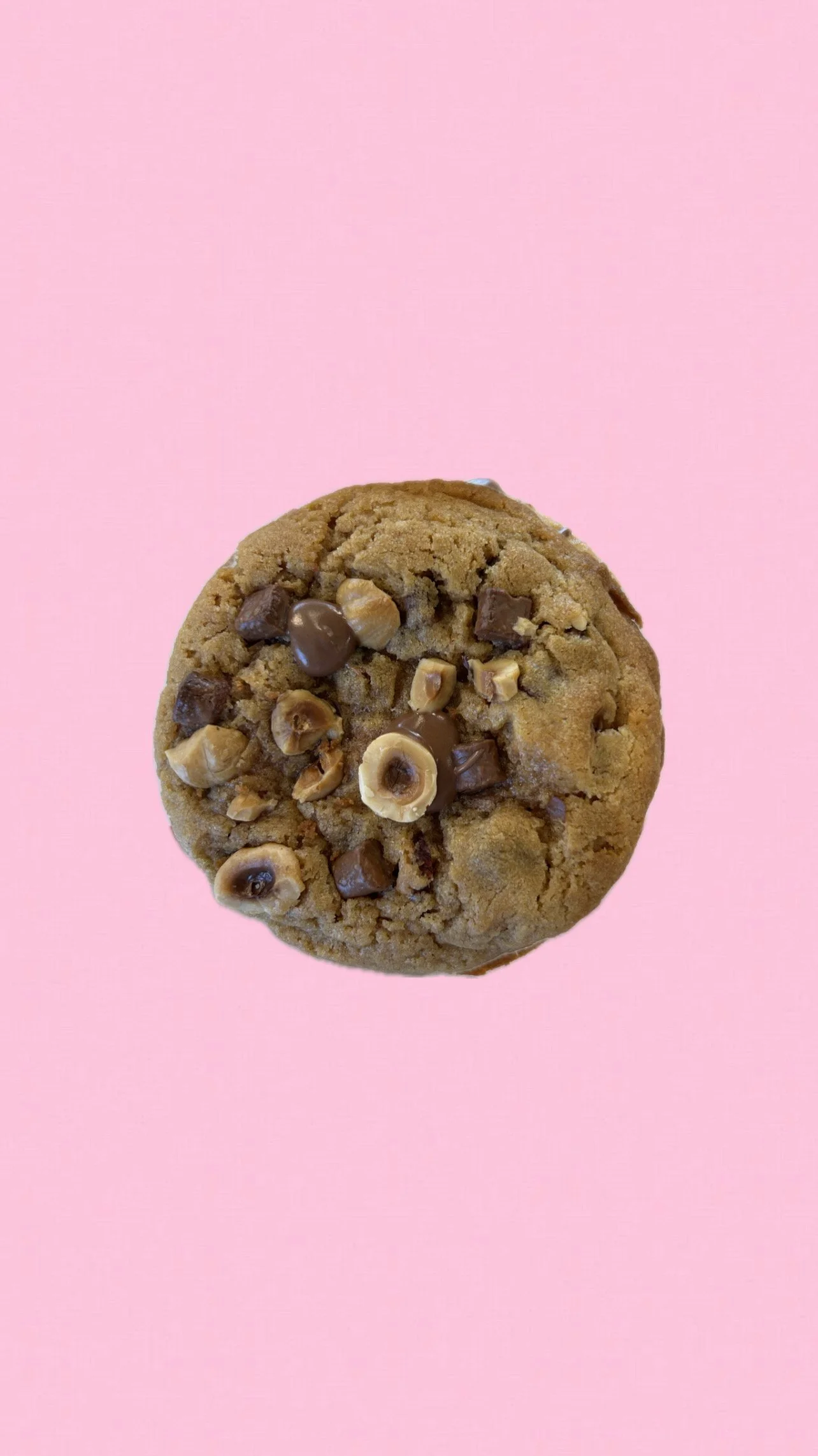 Cookie chocolat au lait/noisettes