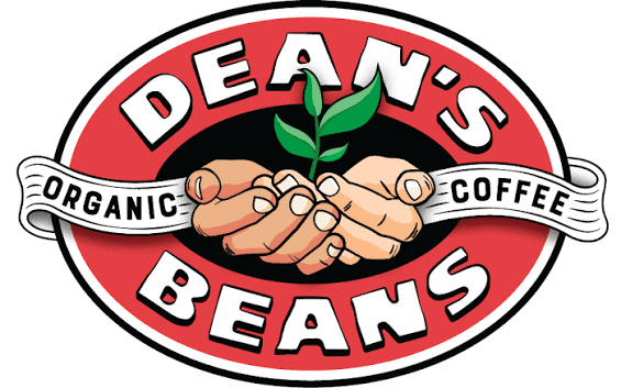 deans beans organic coffee logo