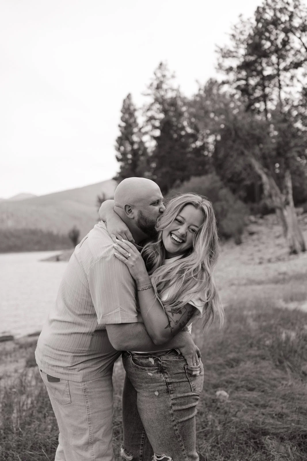 Jeremy and his wife in Missoula