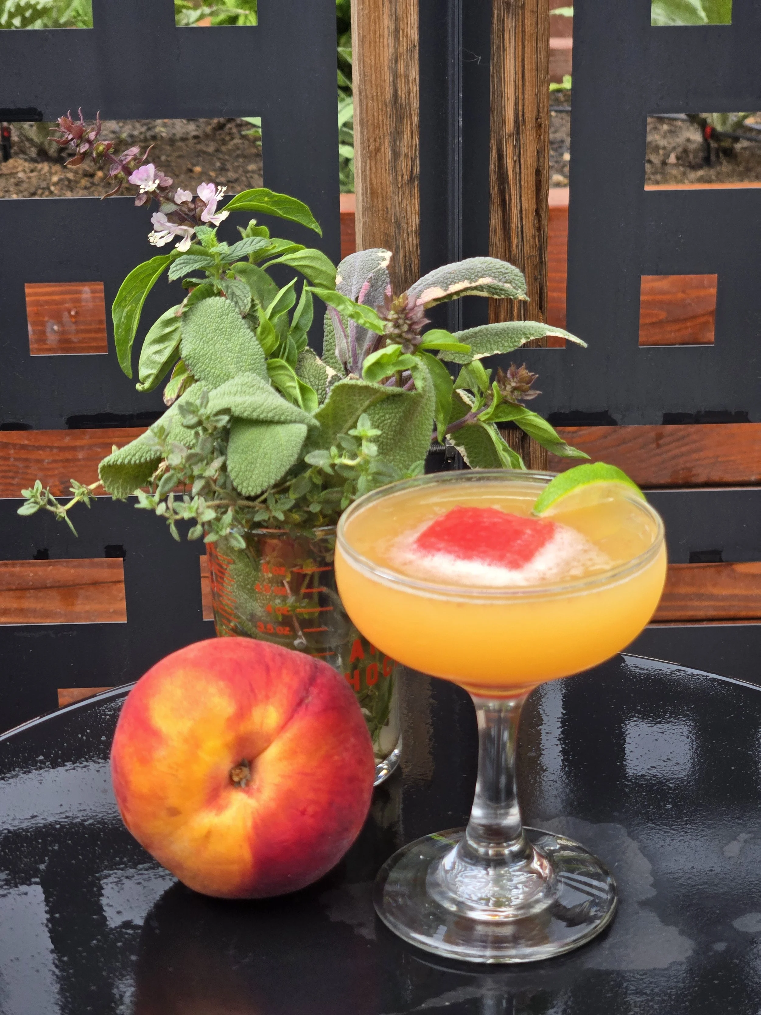 Peach Simple Syrup