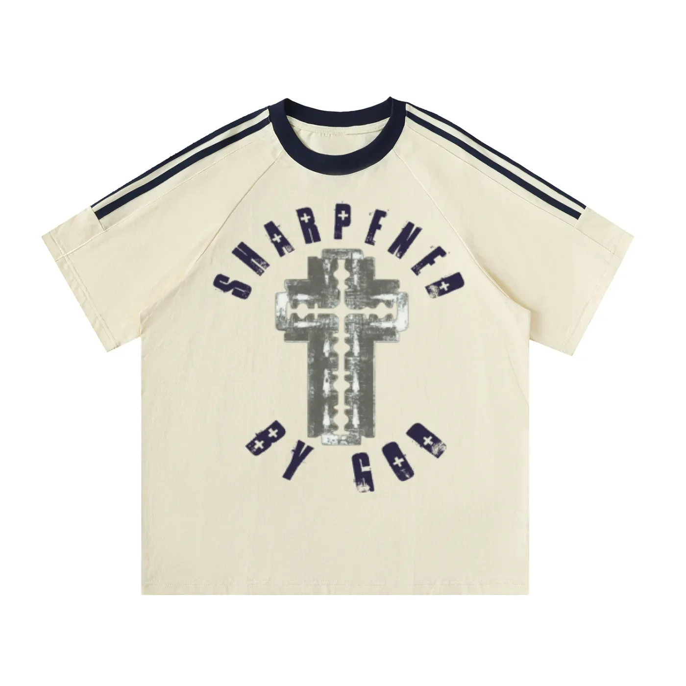 "SHARPEND BY GOD" T