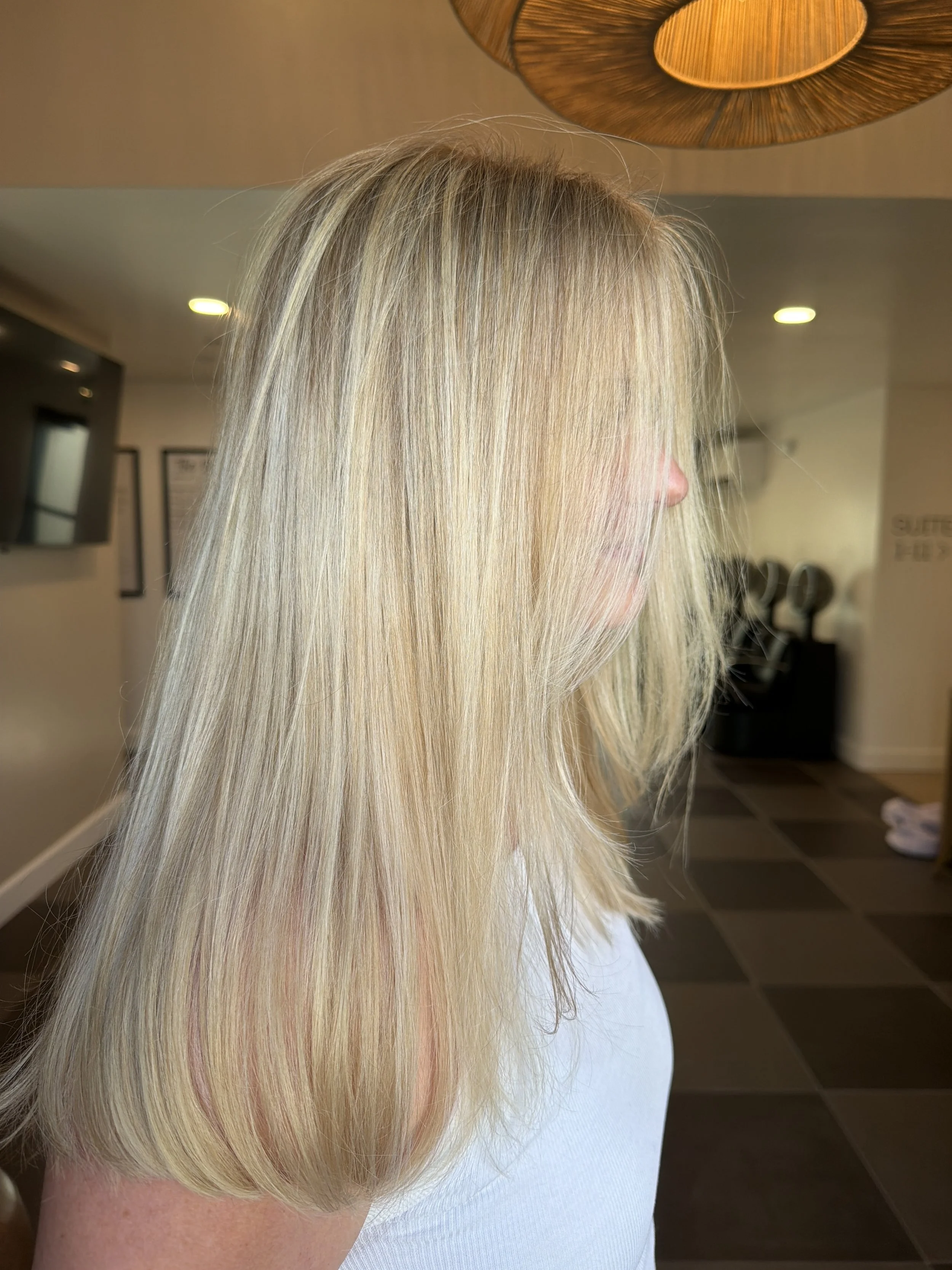 Soft Blonde Highlights 