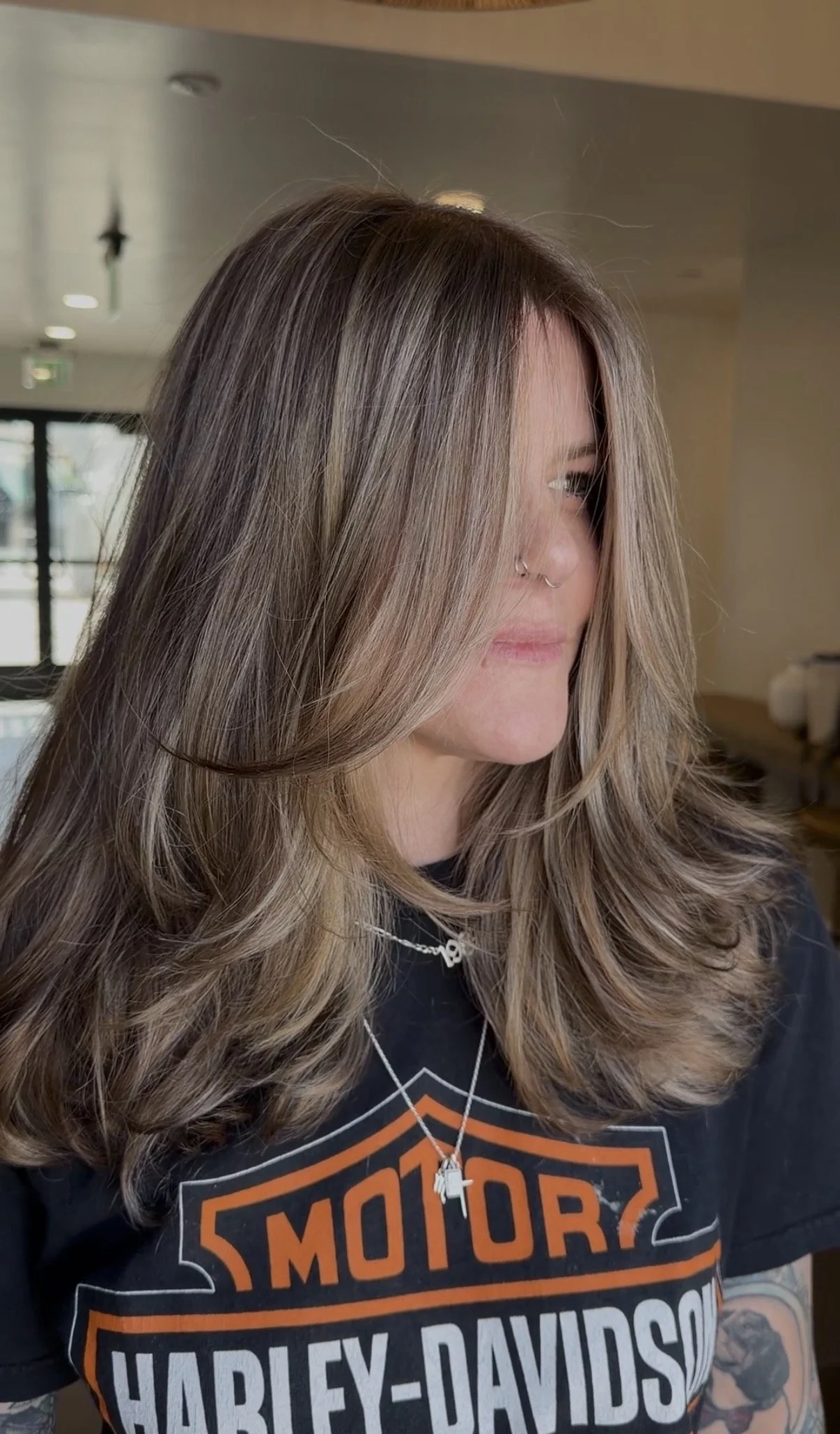 Dimensional Brunette Balayage