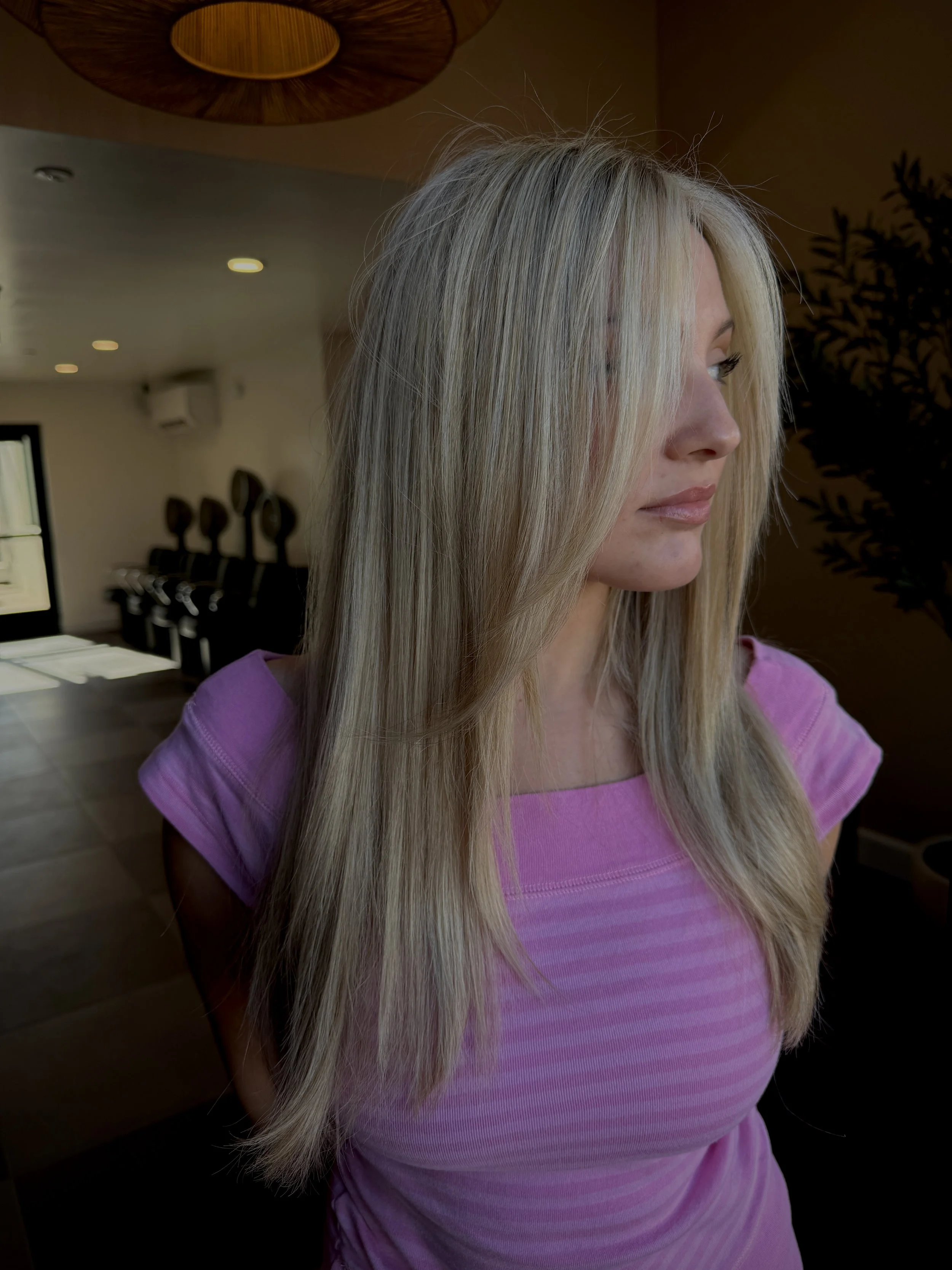 Cool Blonde Highlights