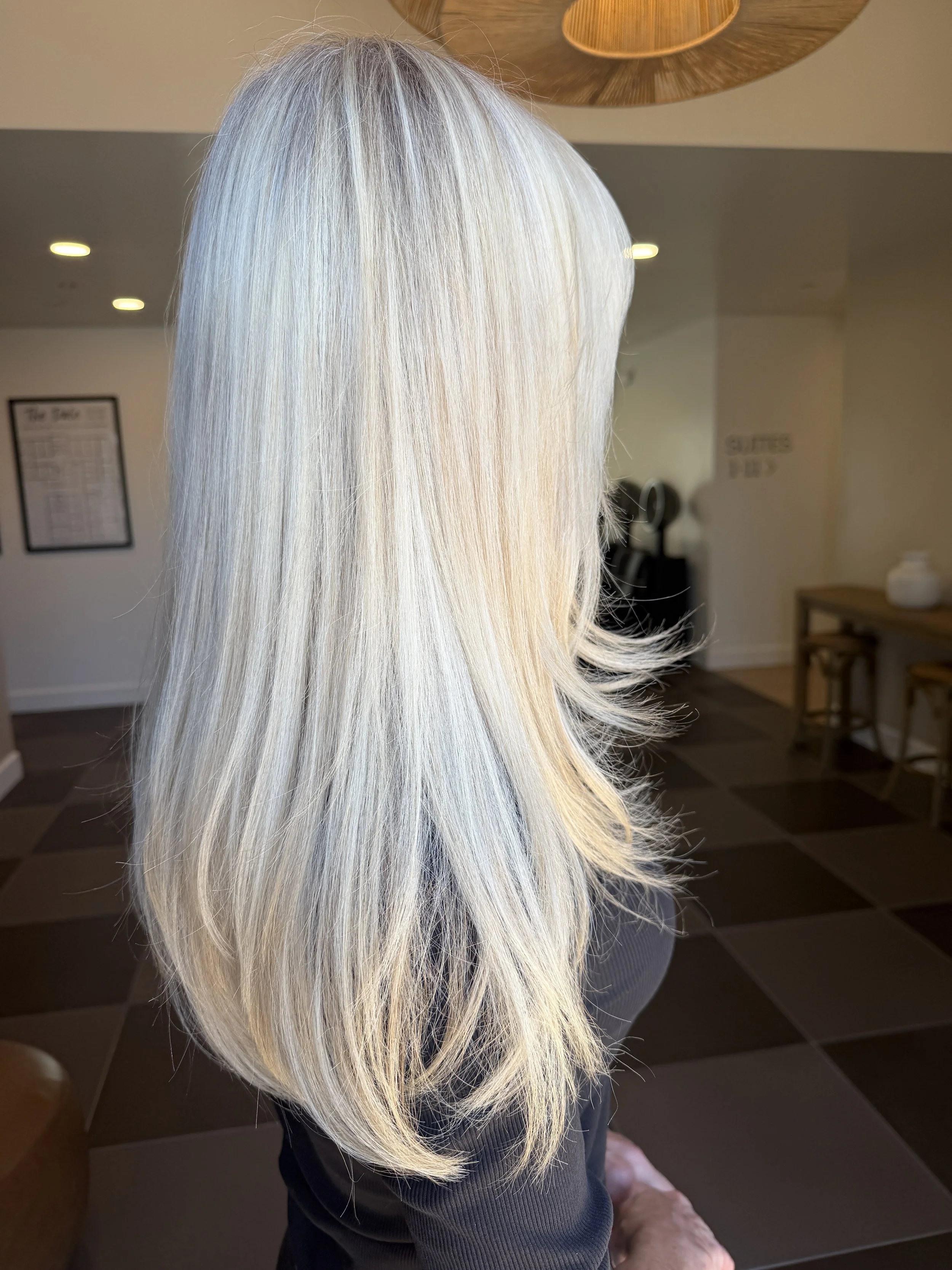 Platinum Blonde Highlights