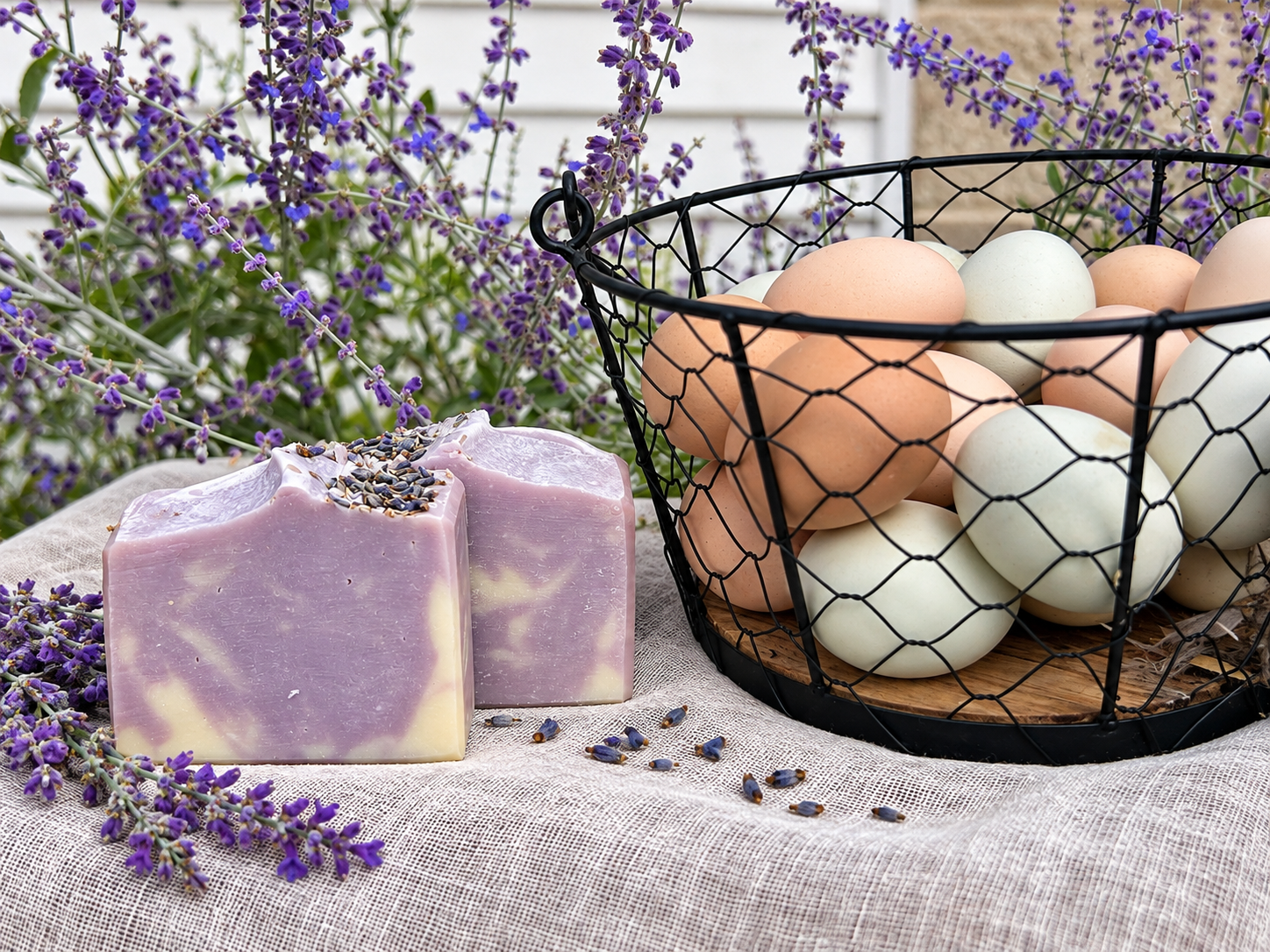 Lavender Soap and Farmhouse Eggs.png