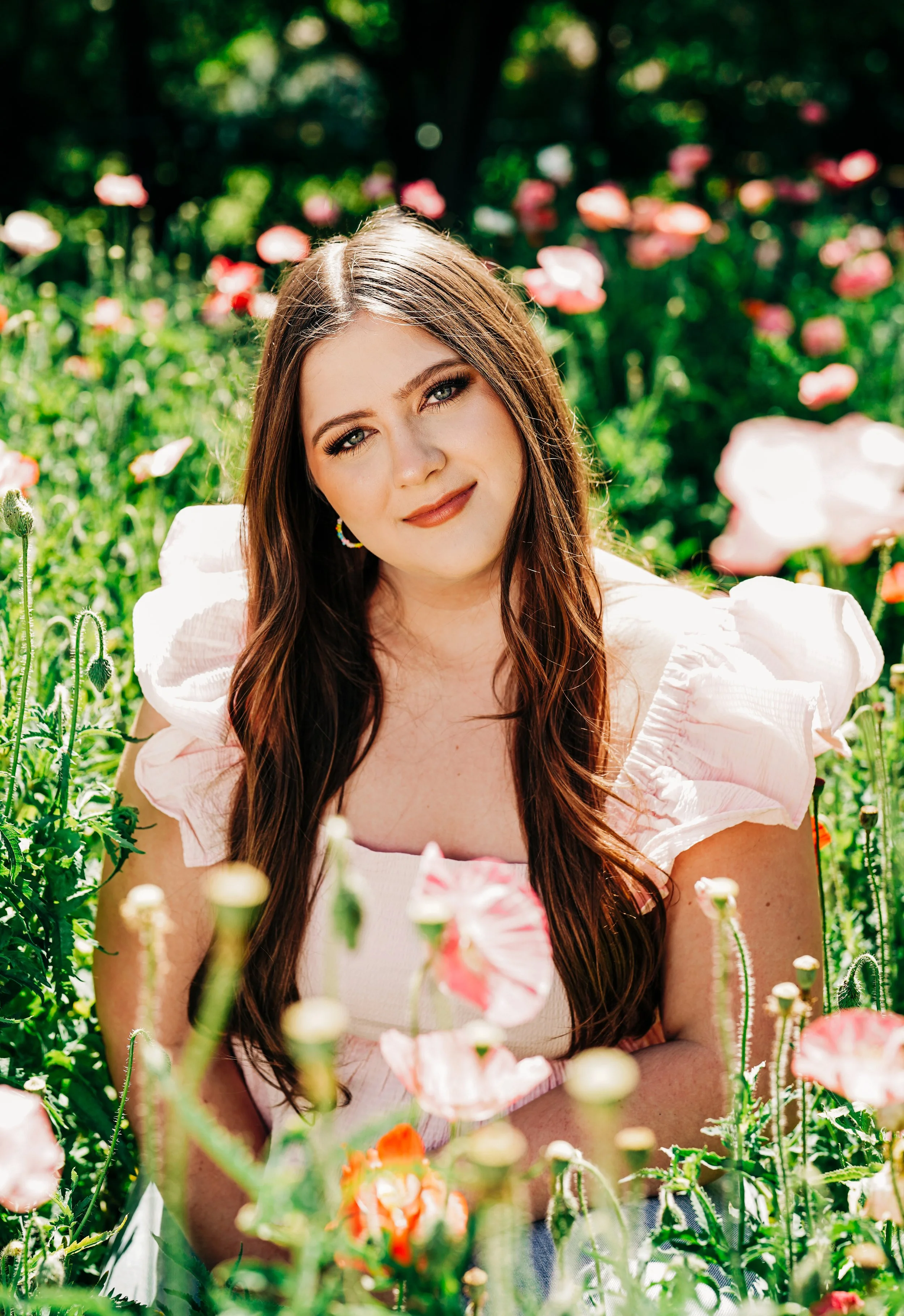 senior photos with flowers wichita ks.jpg