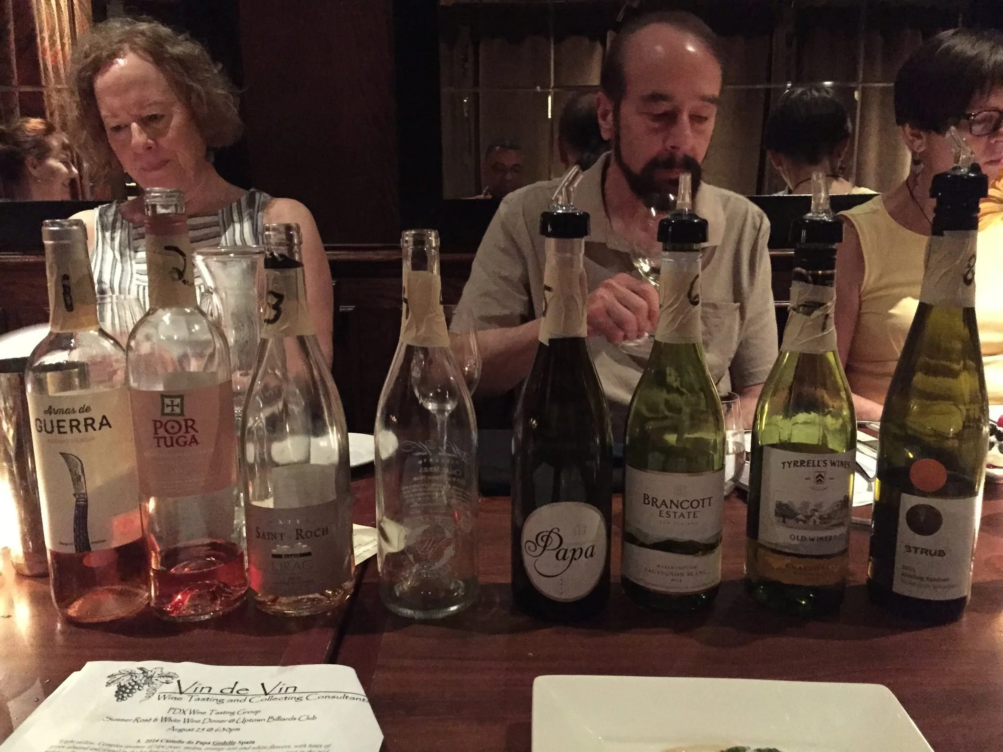 Summer Rose and White Wine Dinner, photograph 9