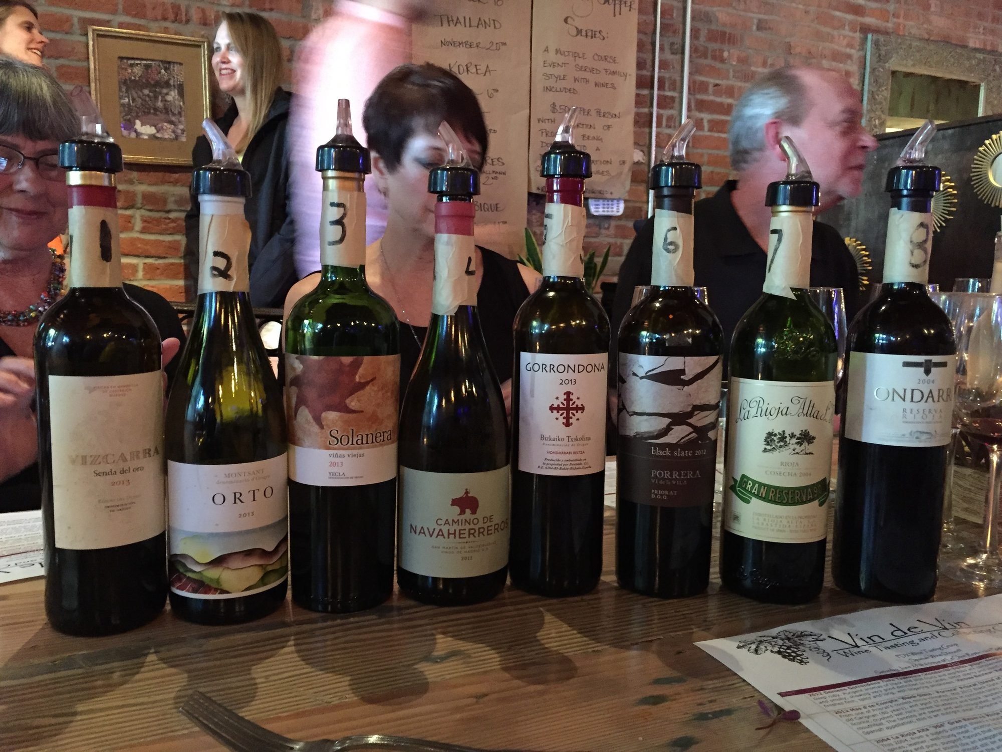 Portland Wine Tasting Group Spanish Wine Dinner, photograph 3