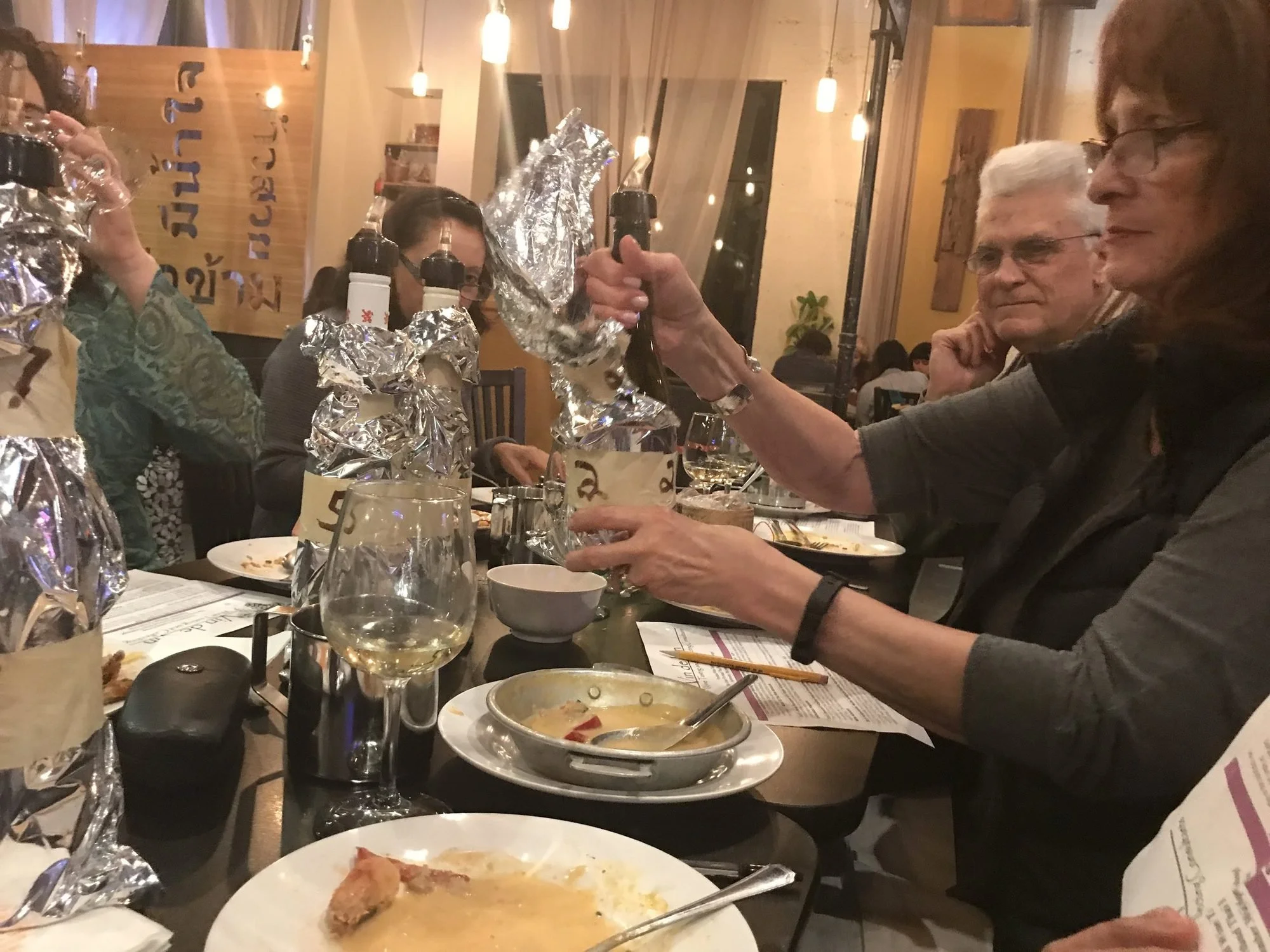 The Great Portland Thai Food Wine Challenge!, photograph 2
