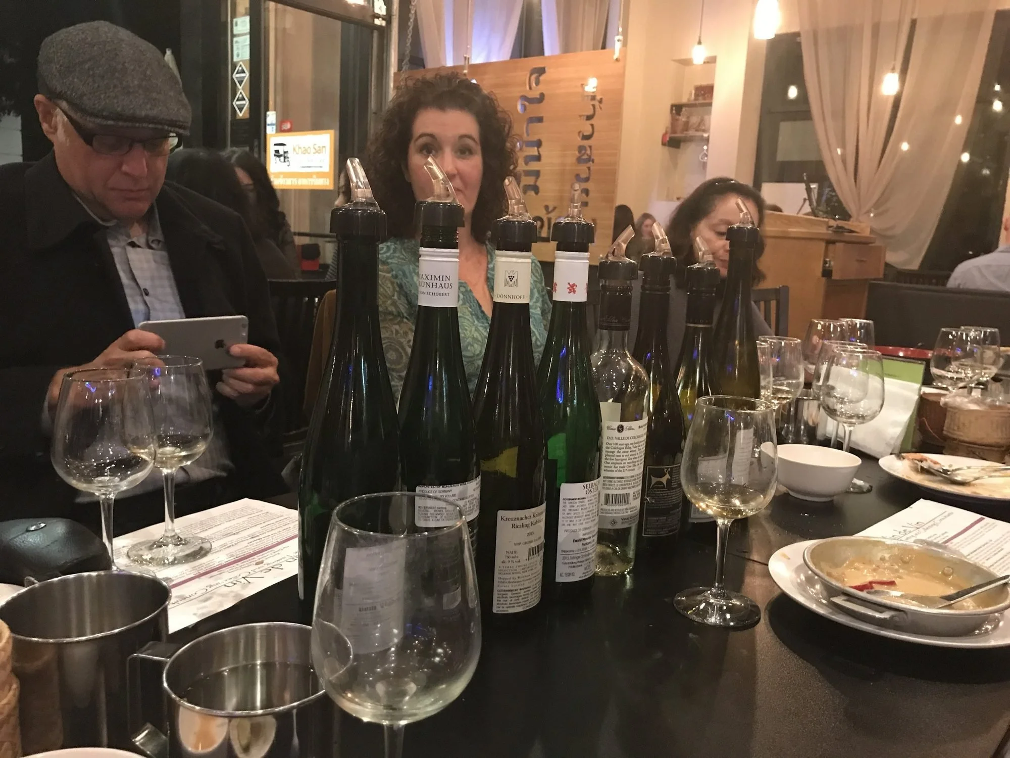The Great Portland Thai Food Wine Challenge!, photograph 6
