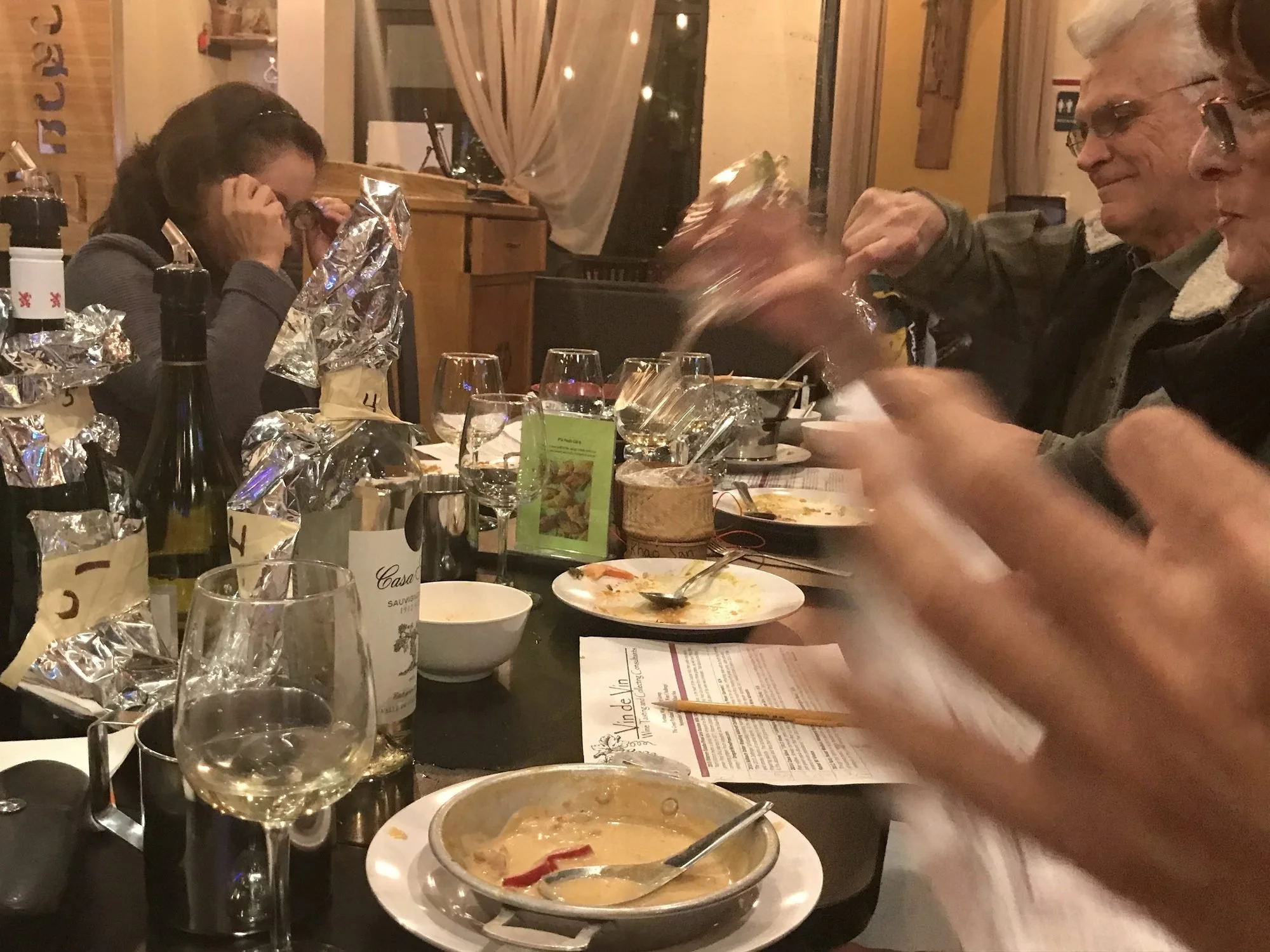 The Great Portland Thai Food Wine Challenge!, photograph 4