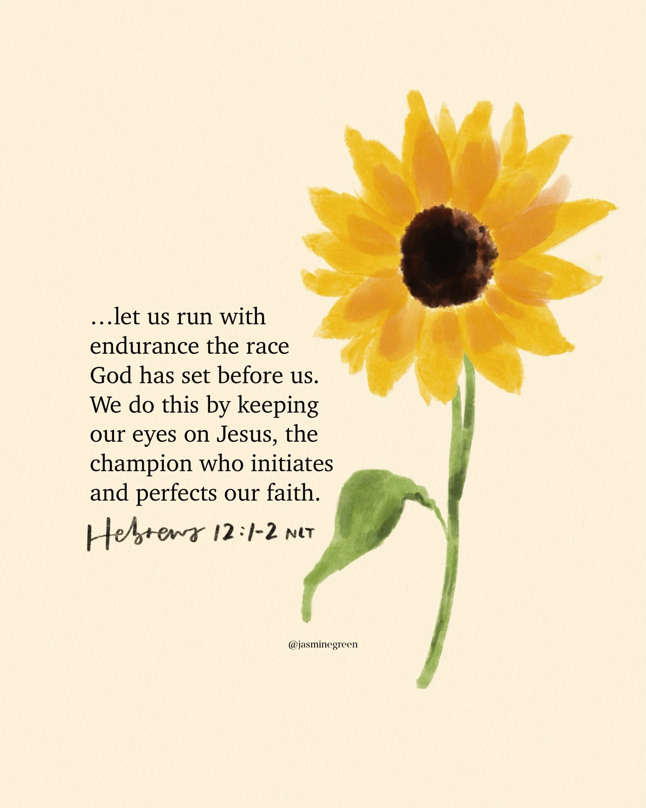 It&rsquo;s the soul reminder that doesn&rsquo;t expire: just keep your gaze on Jesus. 

Because whether it&rsquo;s the middle of the week of a long month sandwiched in the latter half of the year, or the final days before the transition season kicks 