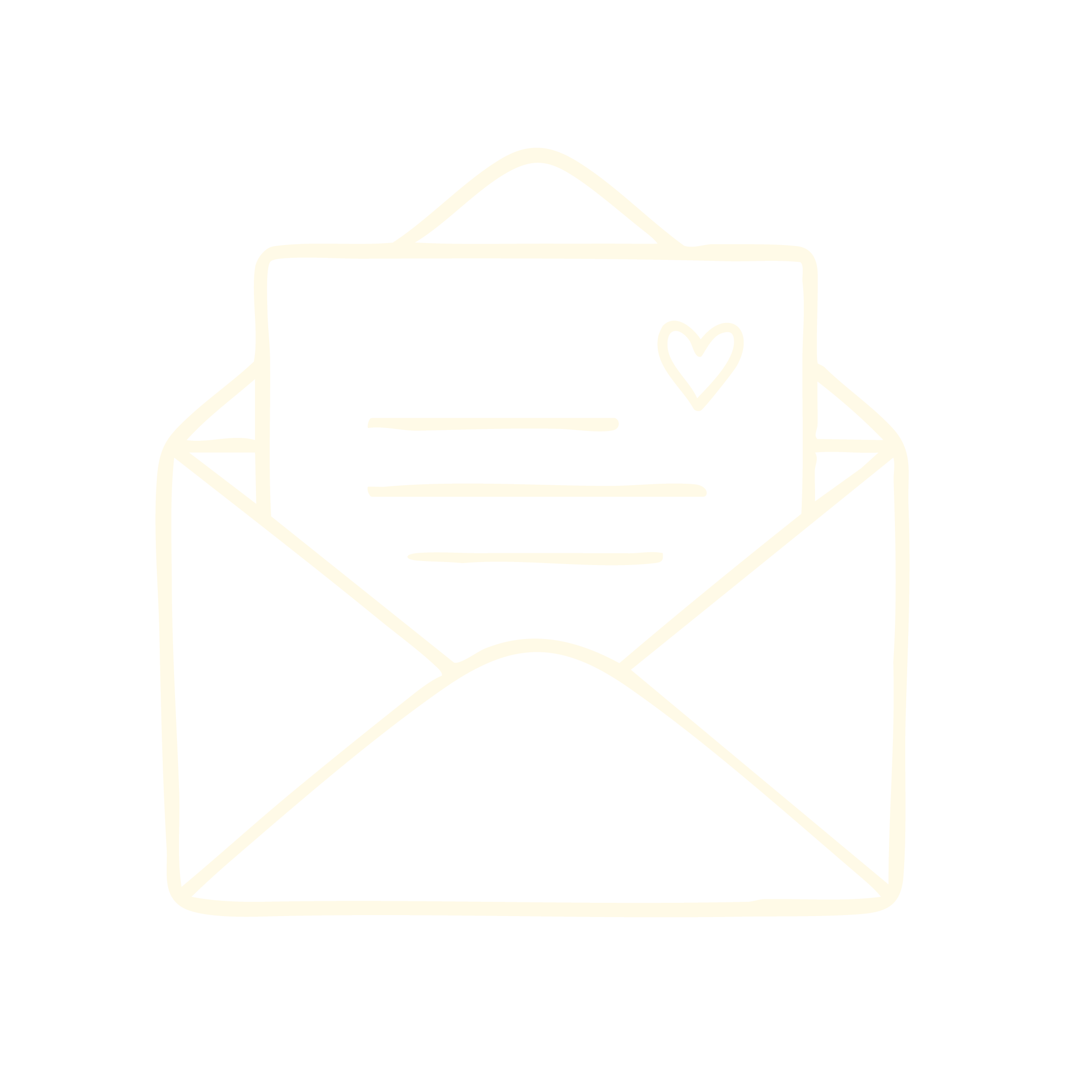 Line drawing of an open cardboard box with a heart symbol on one side, with an unfolded box flap behind it.