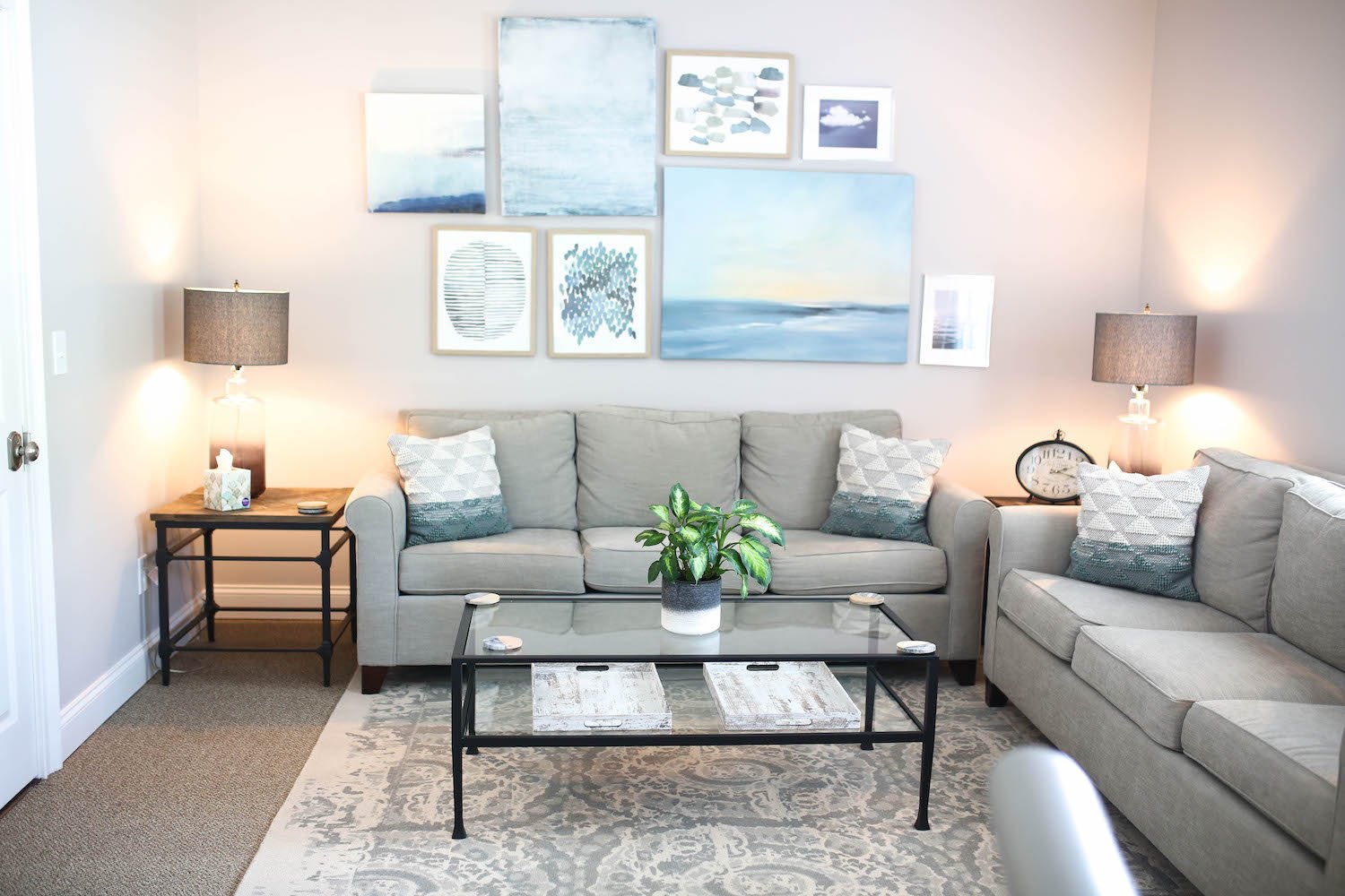 Therapy office at Five Forks Counseling Group