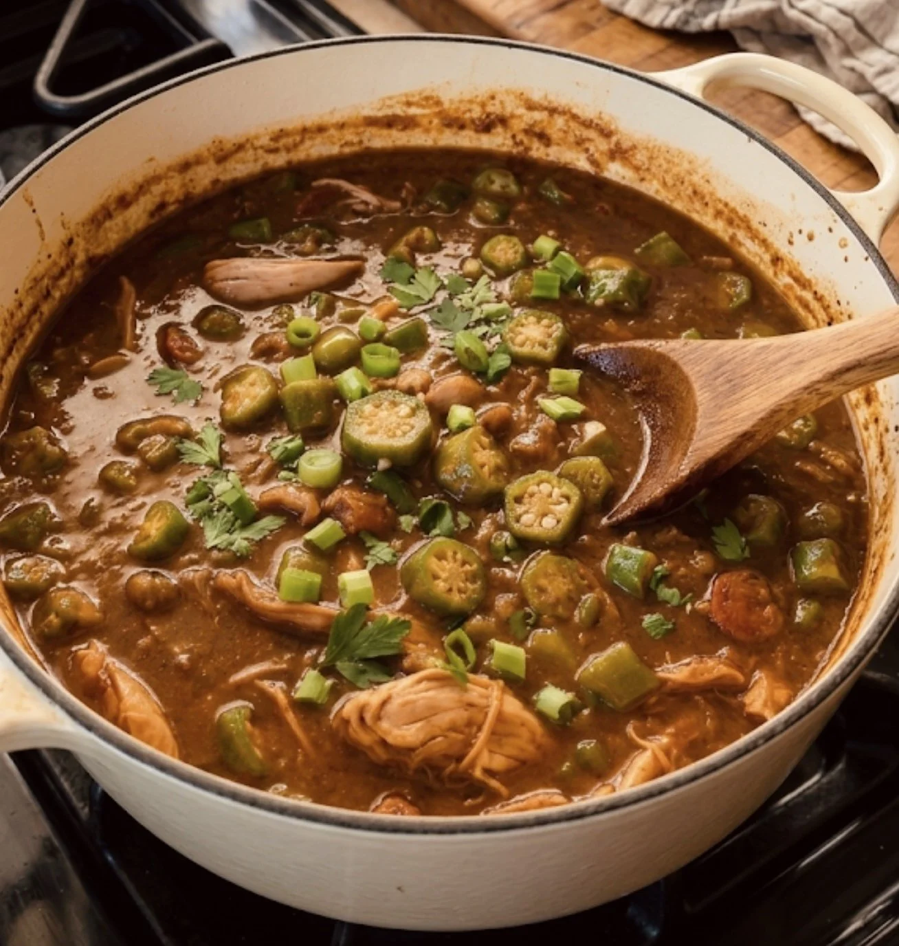 Chicken &amp; Andouille Gumbo