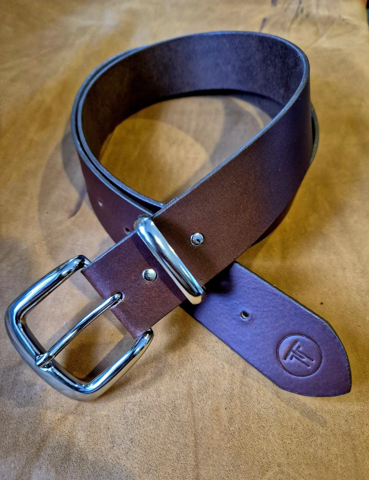 Classic Belt (Brown/Nickel)