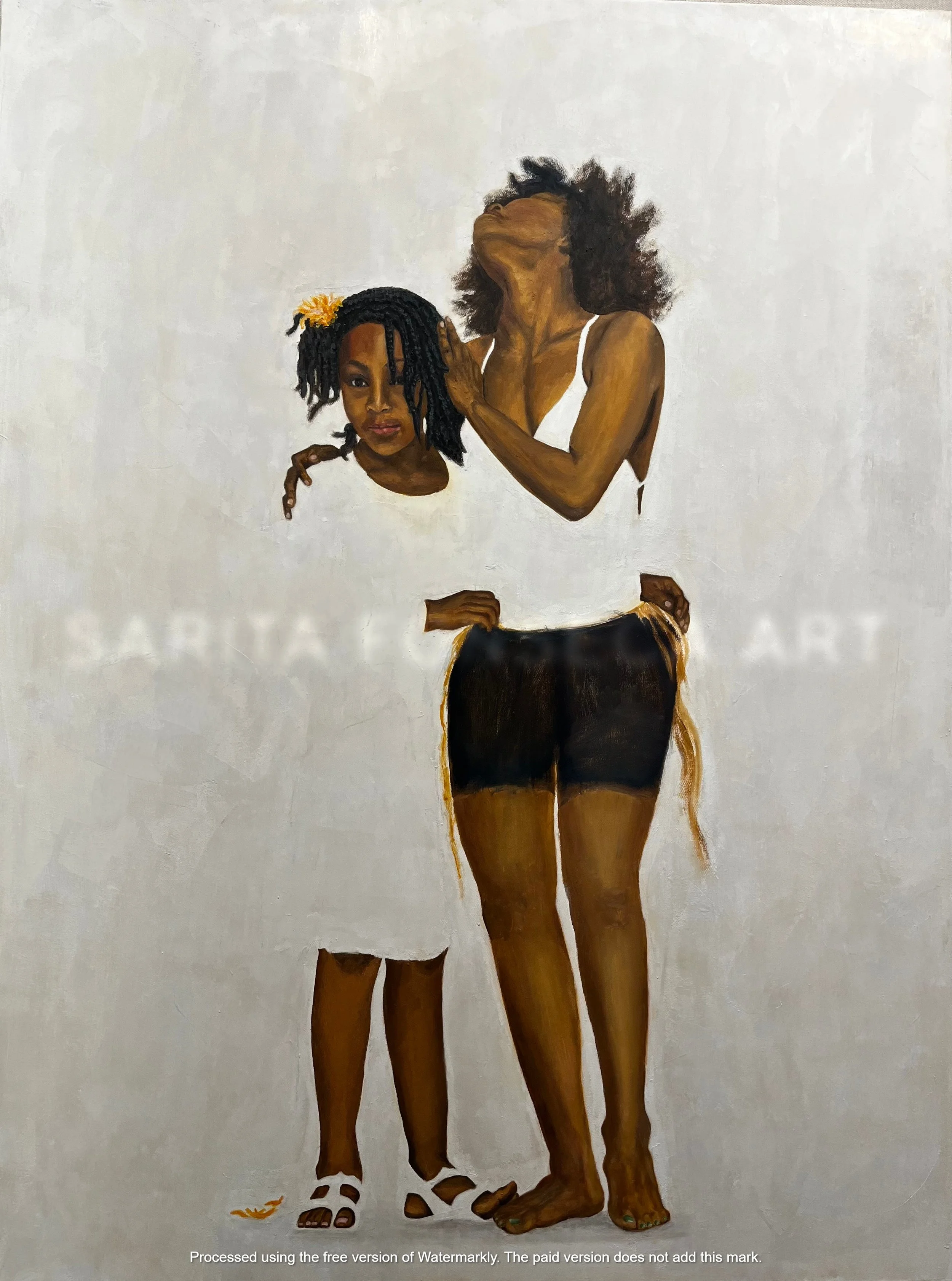 My Pride & Joy;
Oil on Canvas; 
48" x 36"