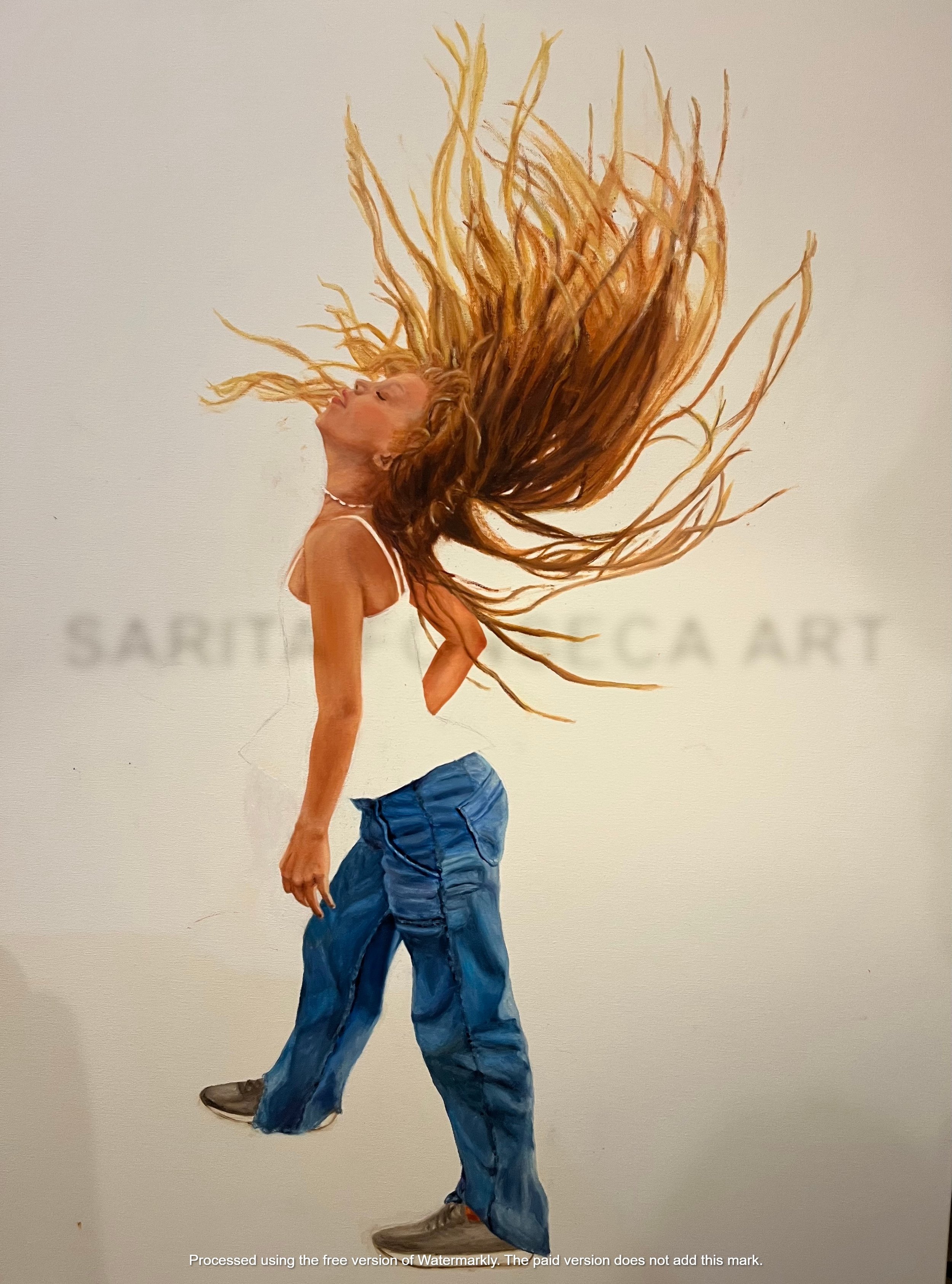 The Wind Catcher; Oil on Canvas; 48" x 36"