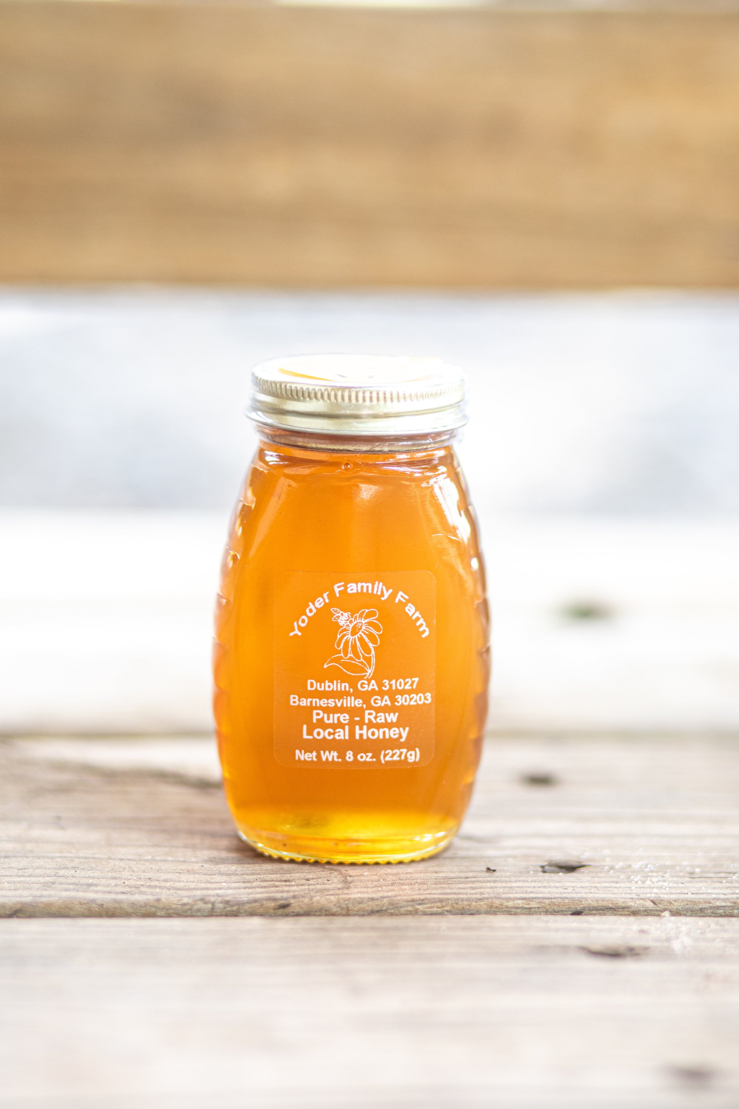Pure Local Wildflower Honey (8 Oz)