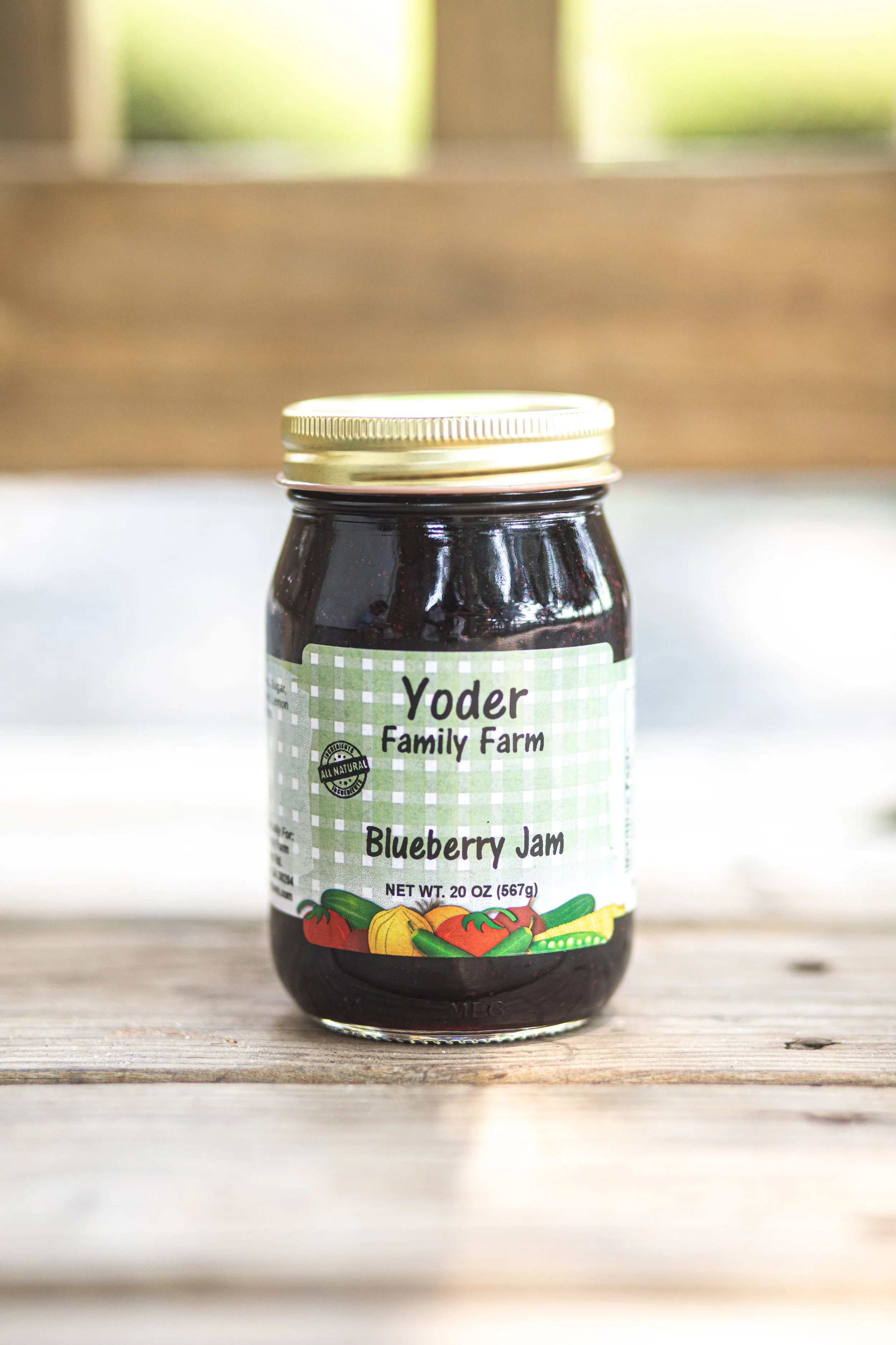 Georgia Blueberry Jam (20 Oz)