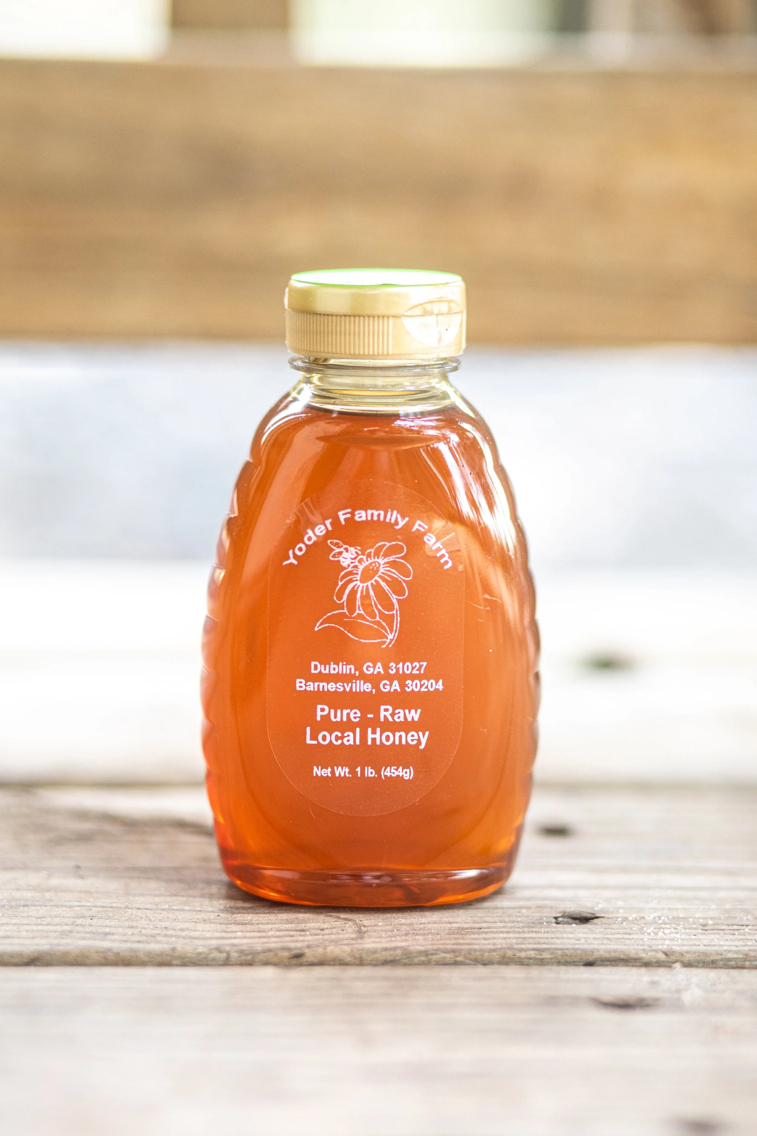 Pure Raw Wildflower Honey (1 lb)