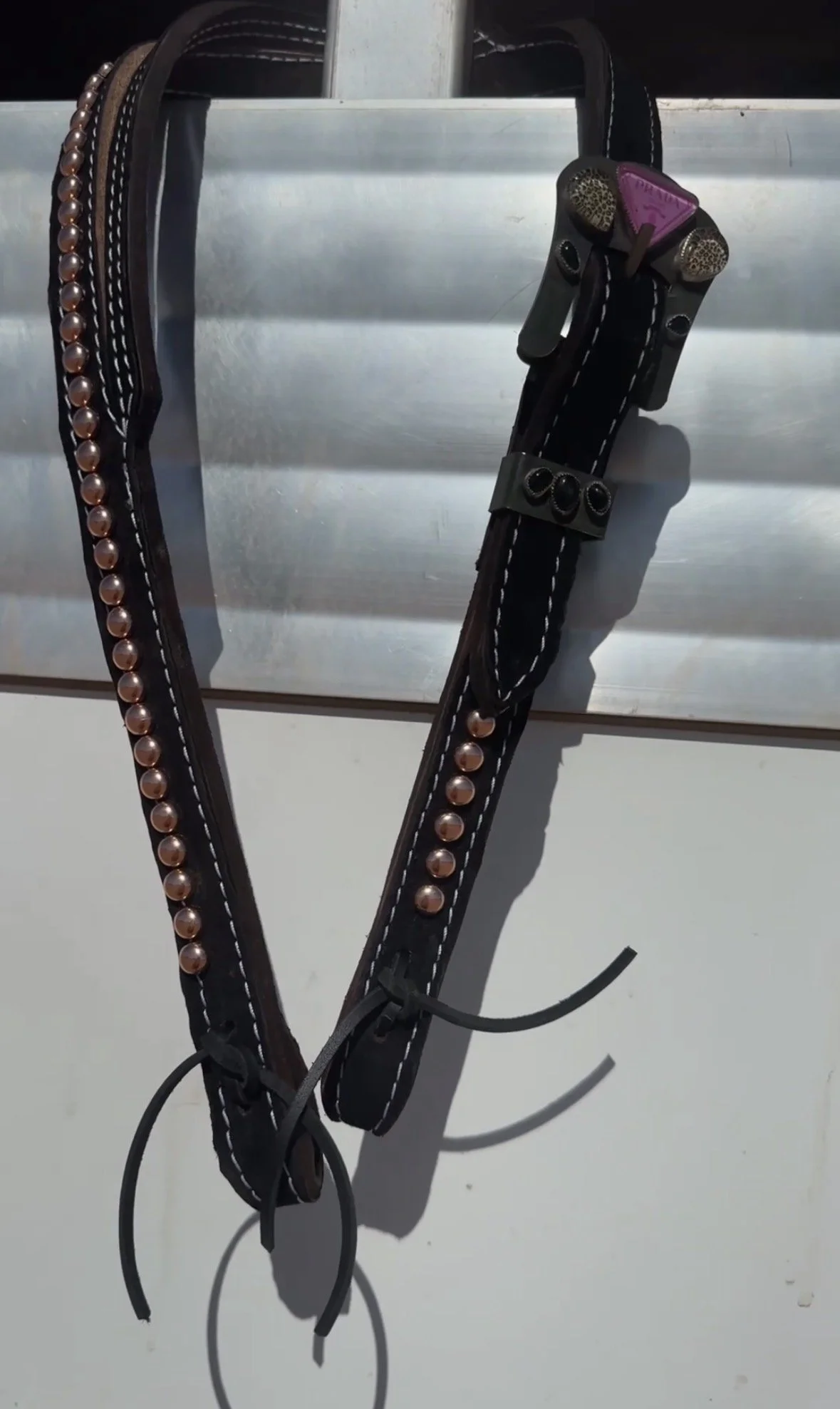 Prada Silversmith headstall