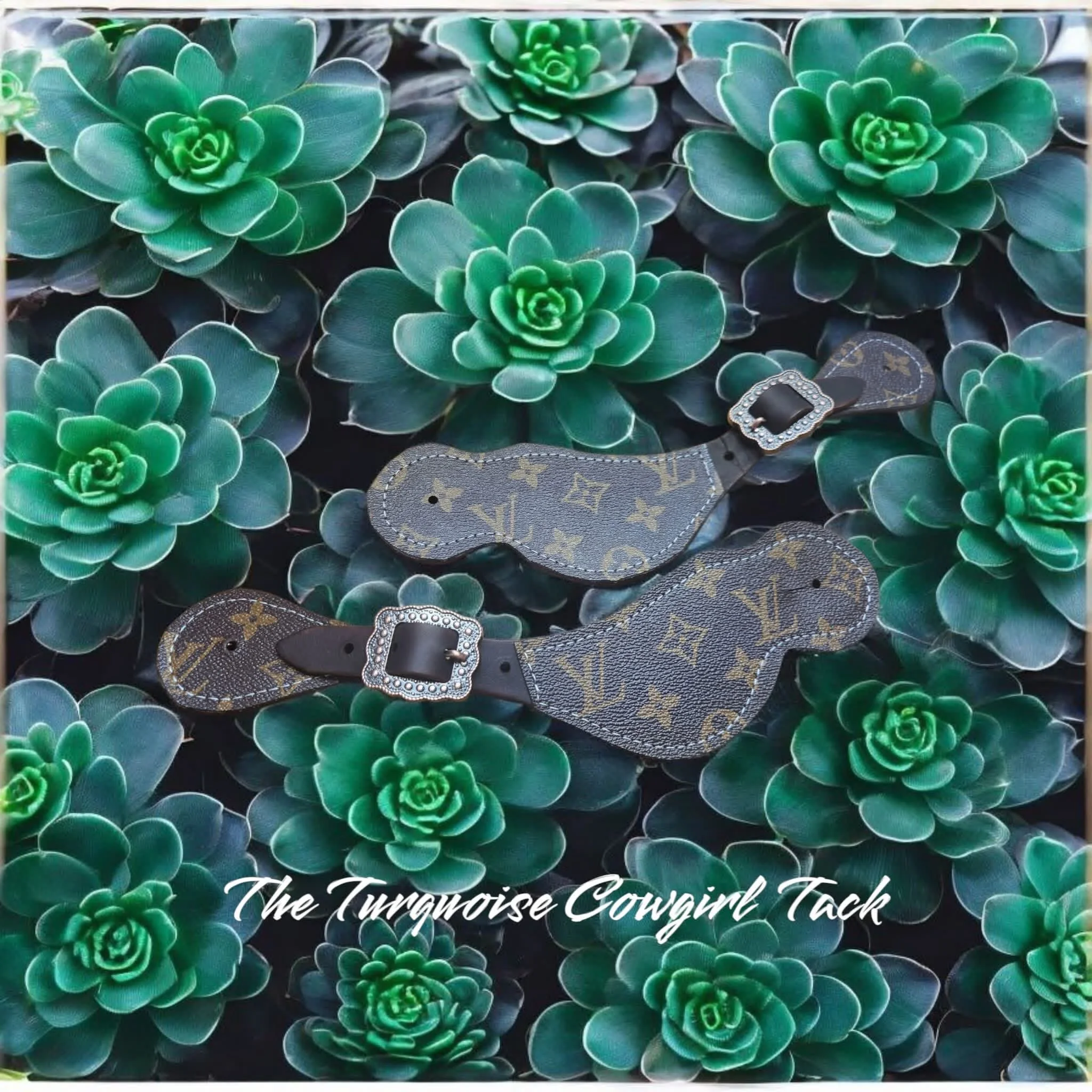 Designer spur straps