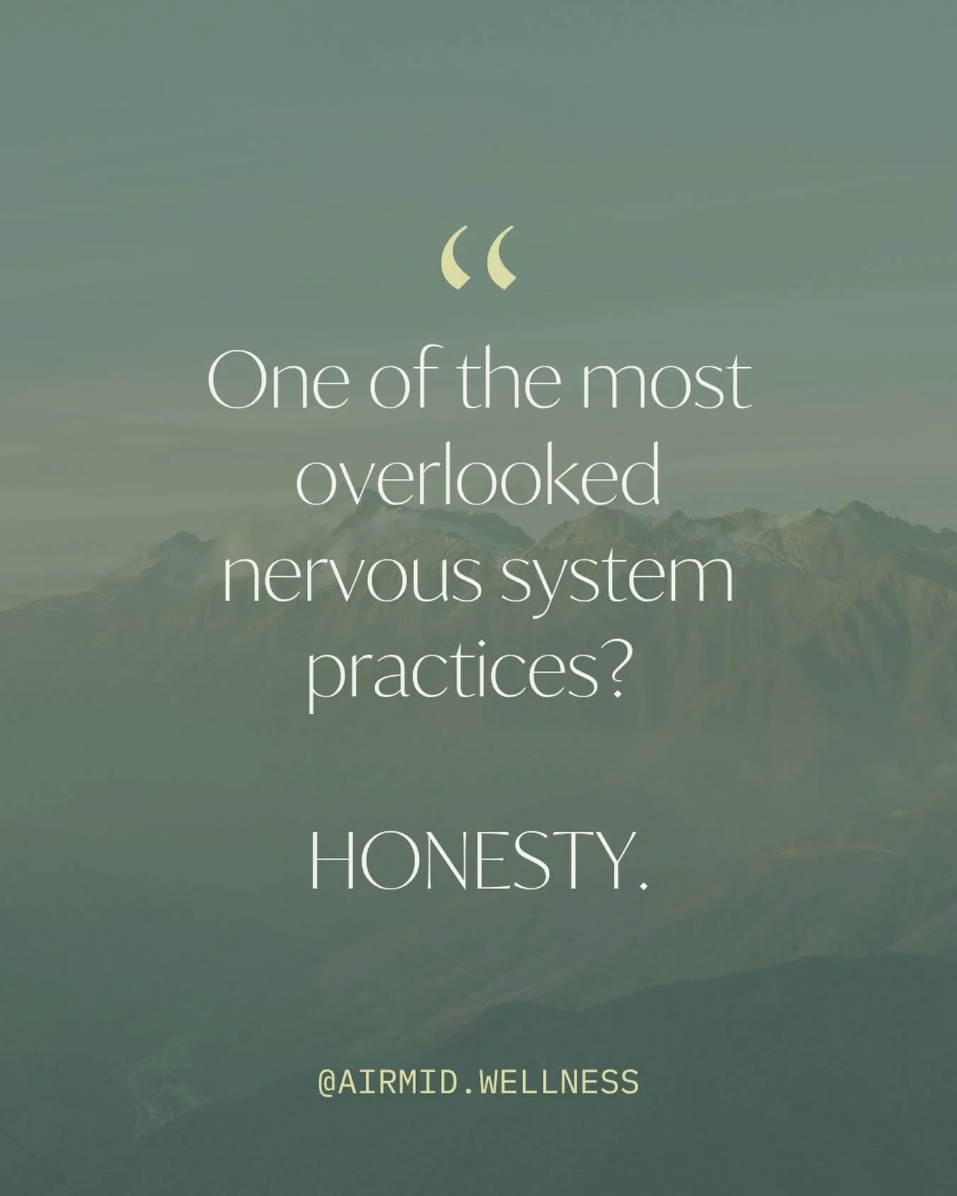 A nervous system that has learned to cope by performing, people-pleasing, or staying silent doesn&rsquo;t just need tools or new skills. 

It needs repeated experiences of telling the truth and discovering it&rsquo;s safe to remain connected.

The bo