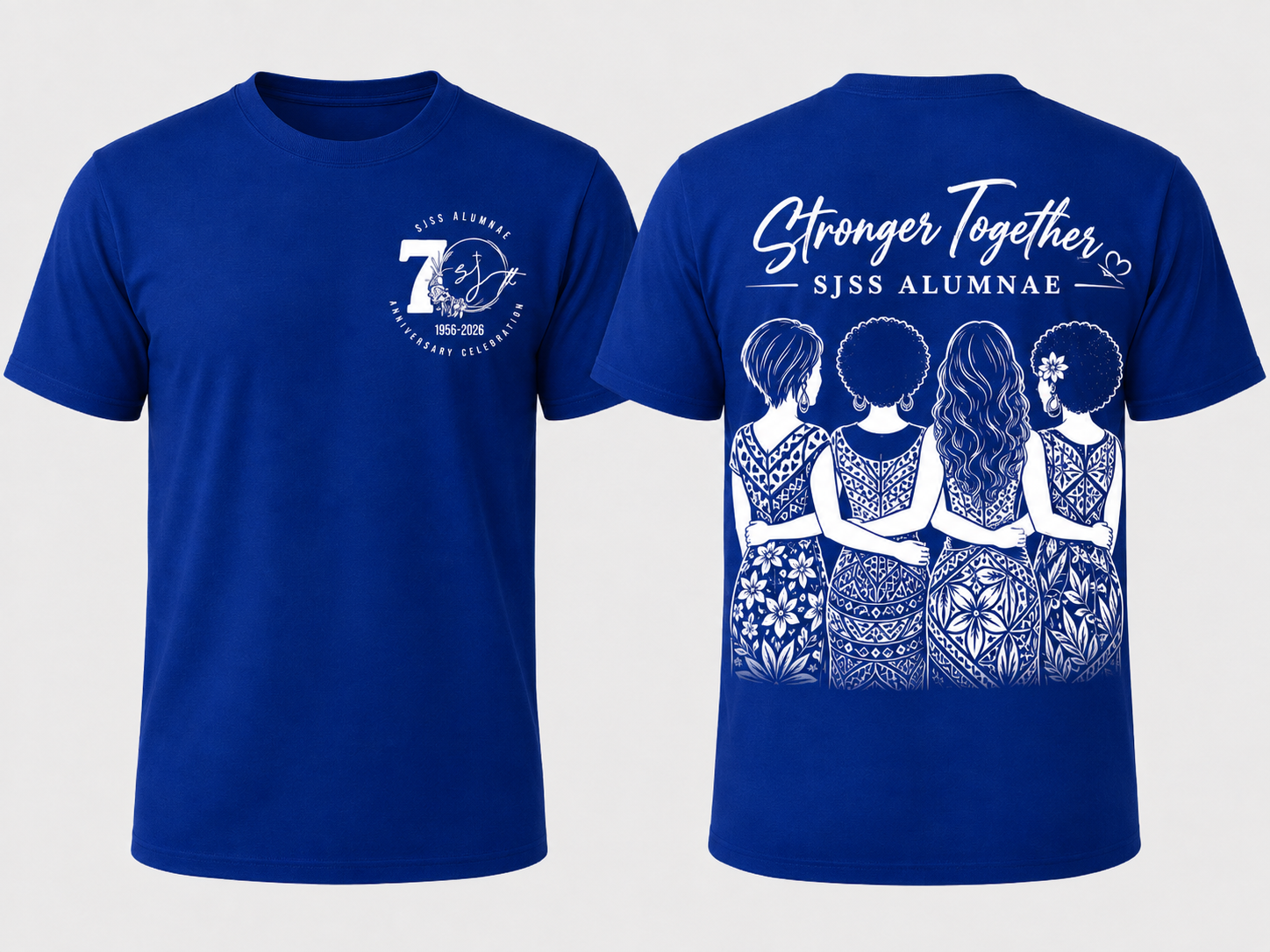 SJSS 70th Jubilee Round Neck Tshirt