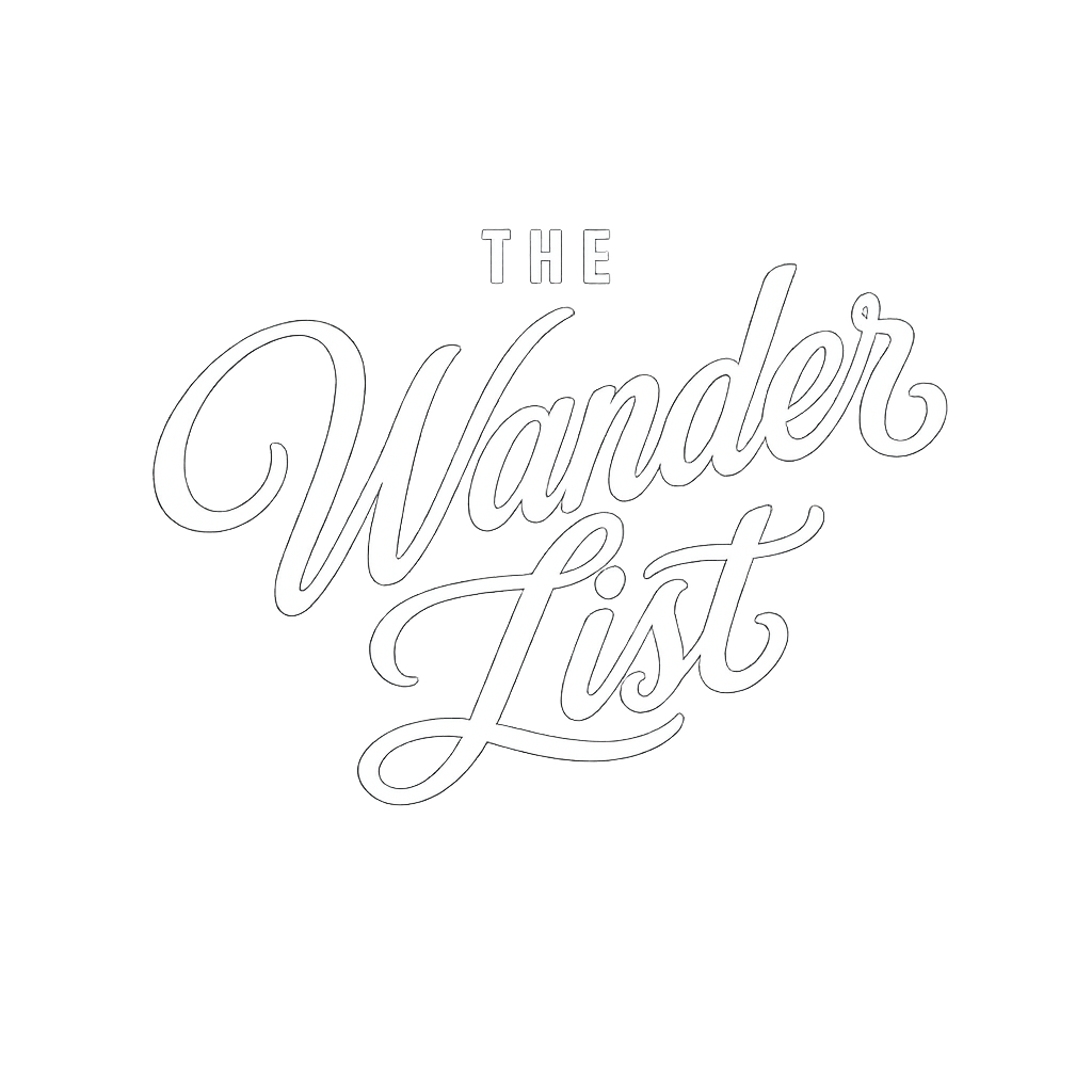 The Wander List logo by The Wander House.