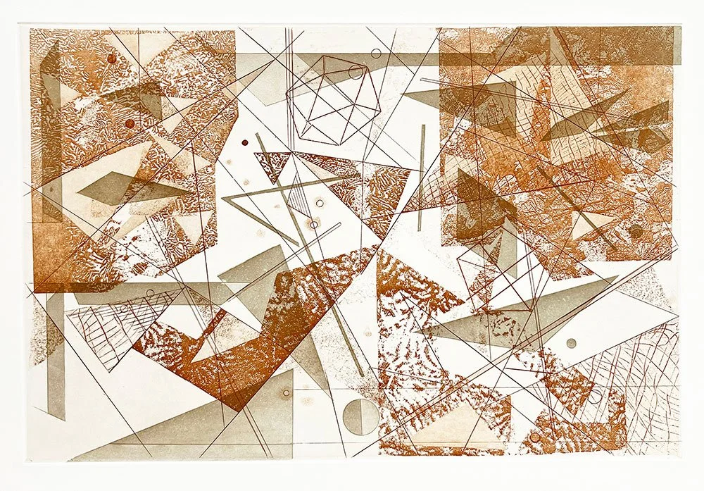  Structure of Possibility , 2026, etching 12 in x 18 in