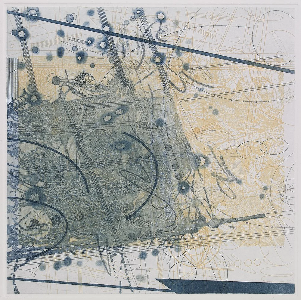 Dispersion , 2008, etching, 12 in x 12 in