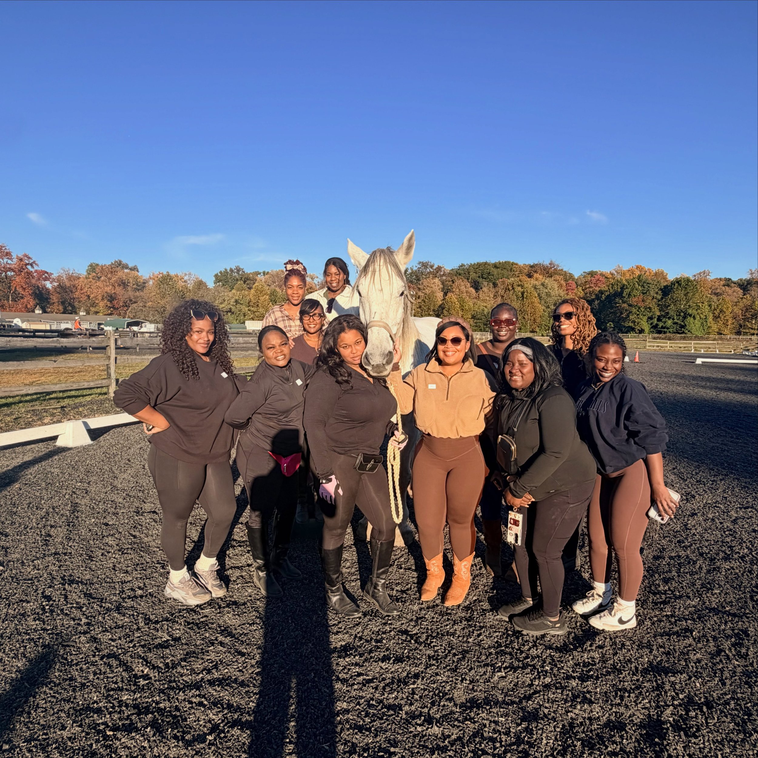 There is something powerful about women who are willing to experience life beyond what they&rsquo;re familiar with.🤎🐎

Today was another beautiful reminder of why I created Be a Woman of Legacy.

Our Equestrian Experience wasn&rsquo;t simply about 