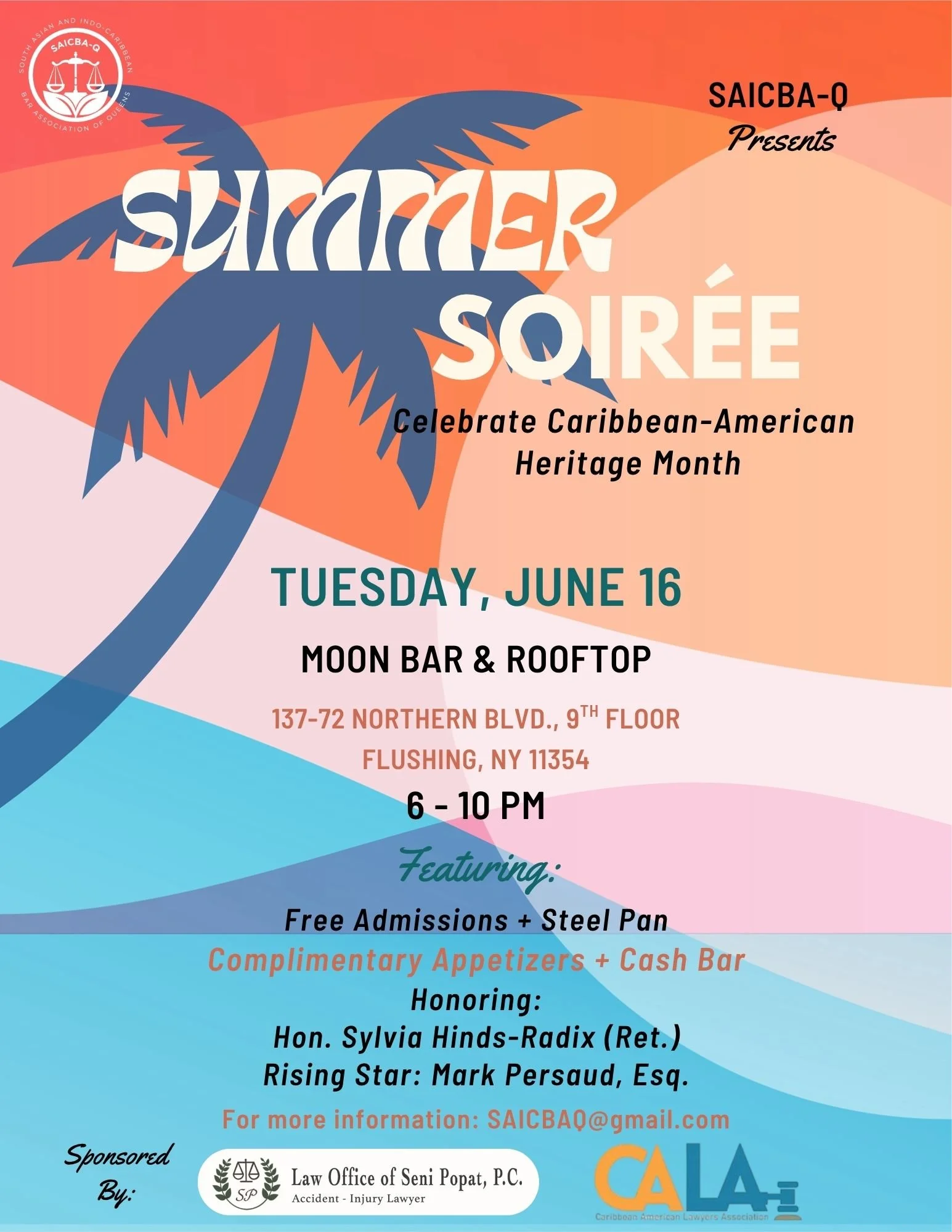 SAICBA-Q Hosts Successful Summer Soiree at Moon Bar