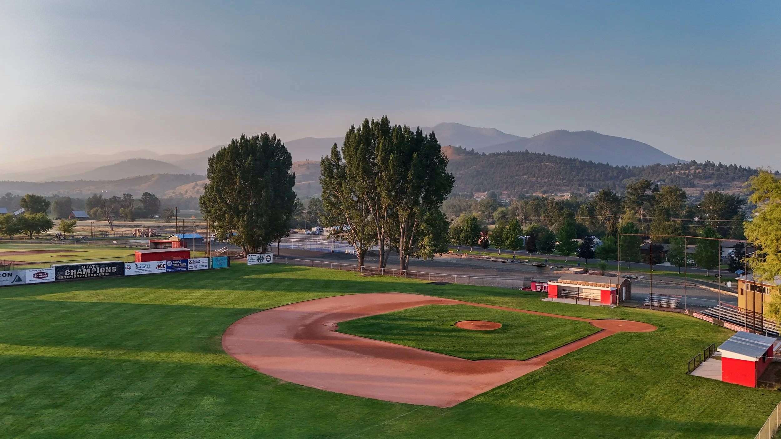 Grant Union Baseball at Malone Field in John Day, Oregon