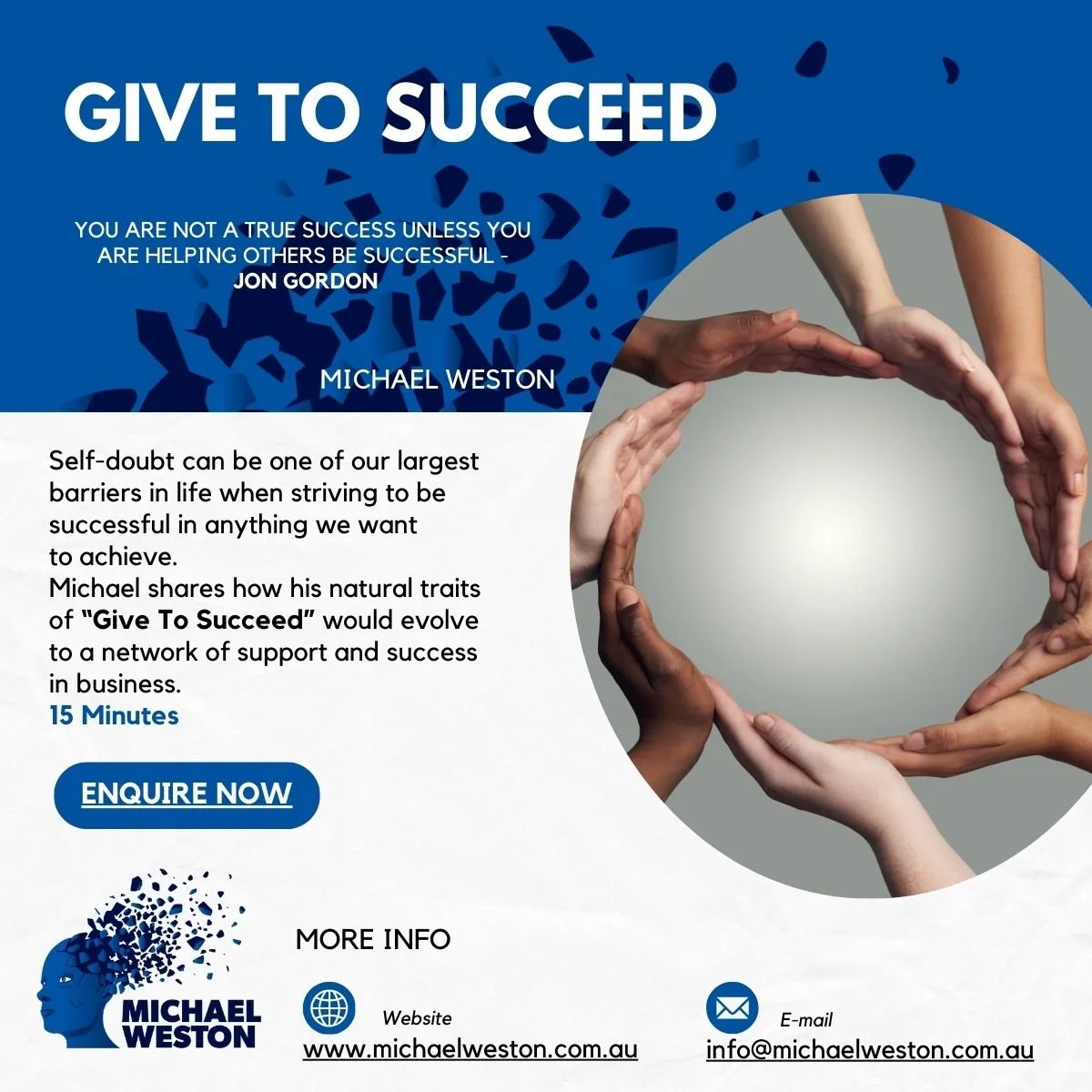 GIVE TO SUCCEED