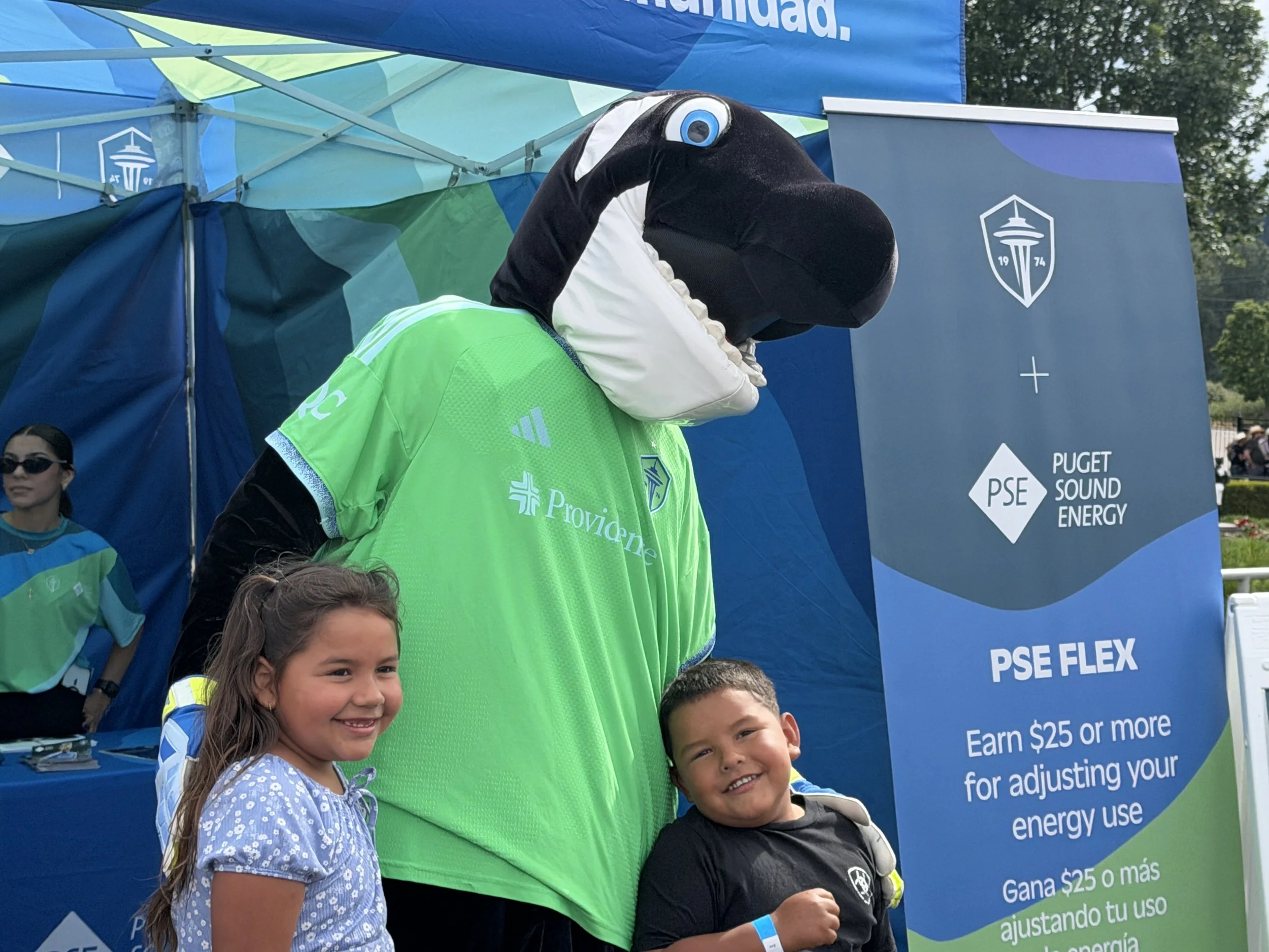 Puget Sound Energy x Seattle Sounders