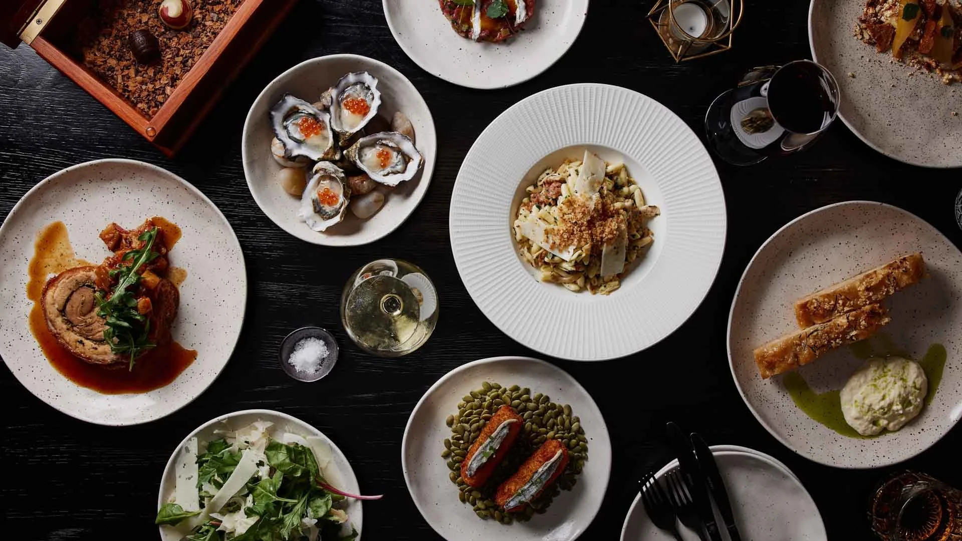 A fine selection of Tasmanian Tasting Plates