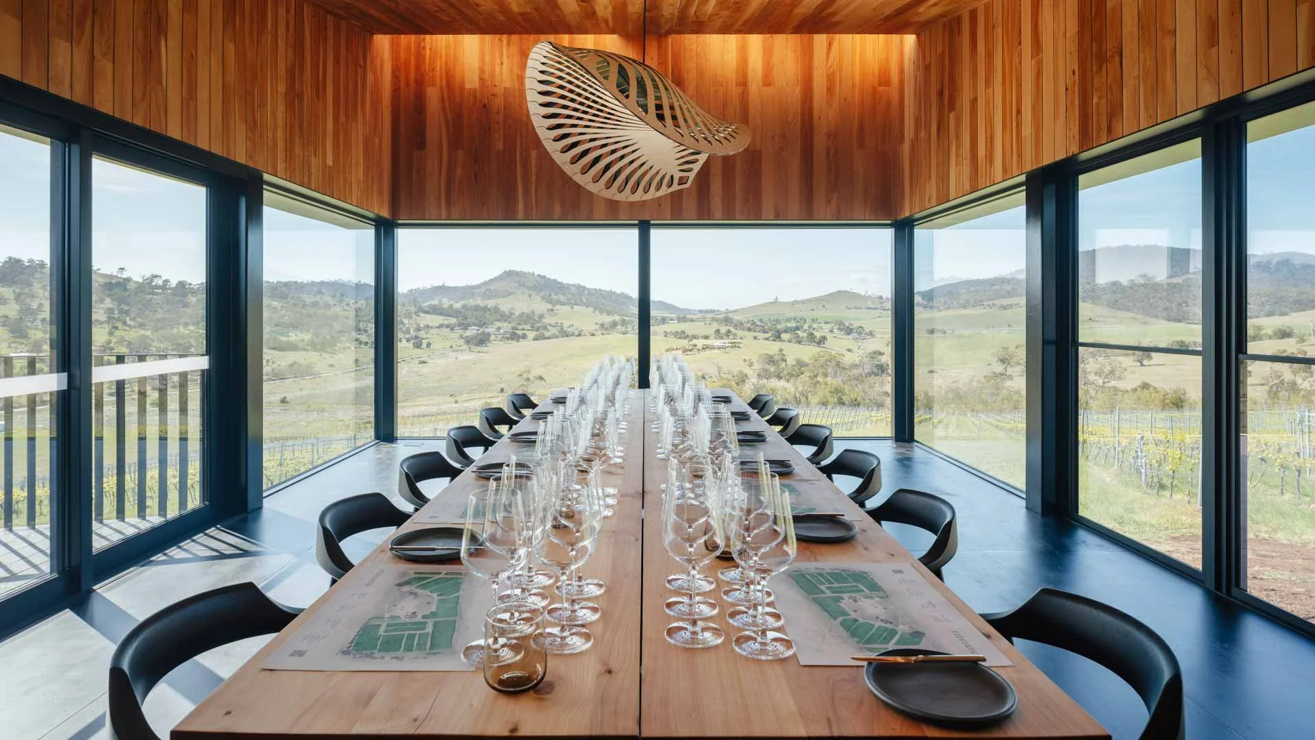 The tasting room at Stargazer Winery, Tasmania