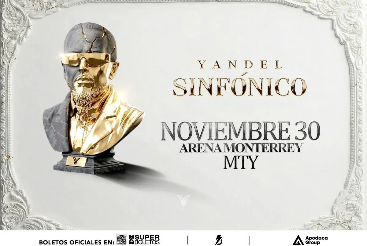 Yandel Sinfonico llegará a la Arena Monterrey en noviembre: estos son los detalles clave