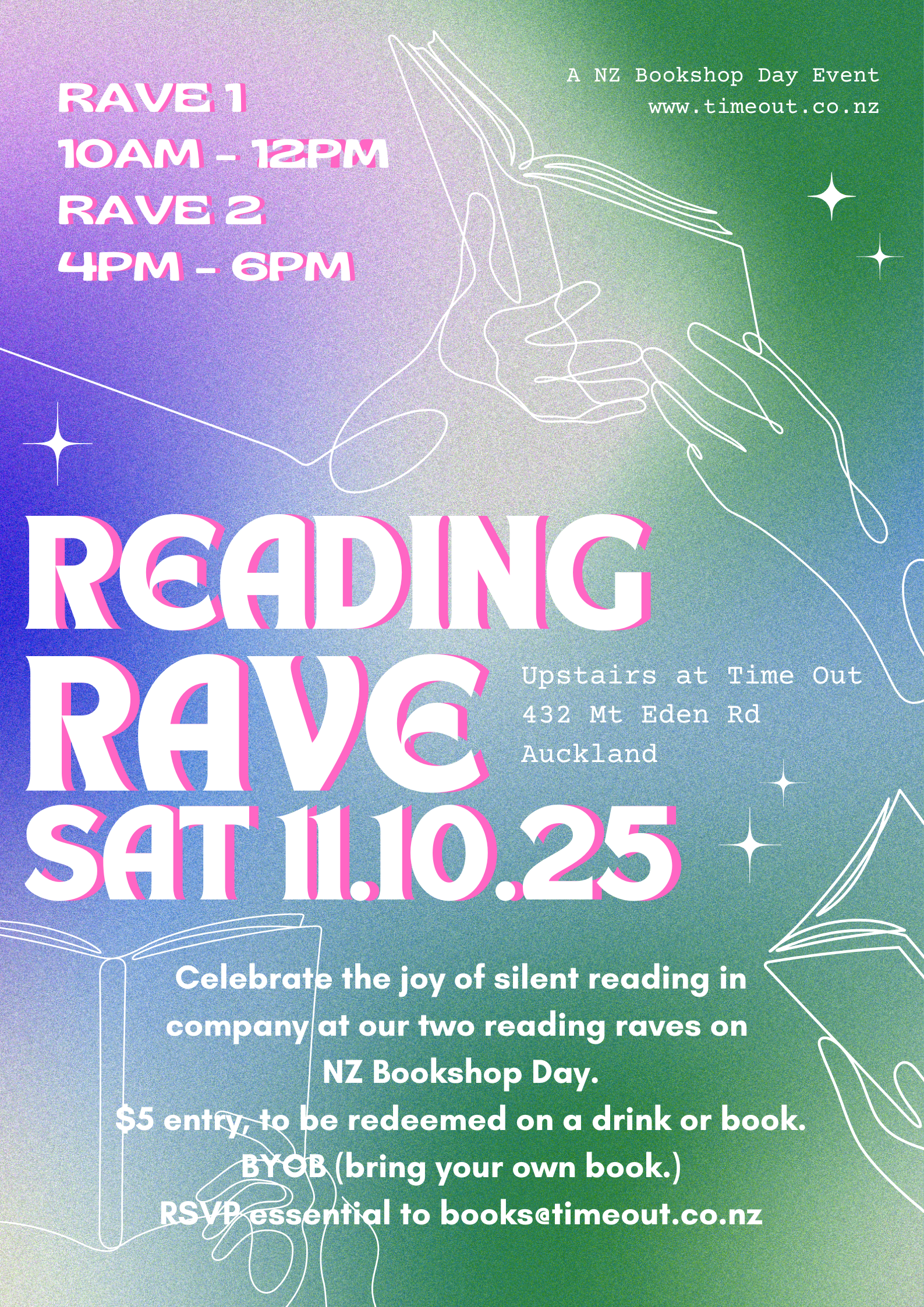 NZ Bookshop Day: Afternoon Reading Rave 